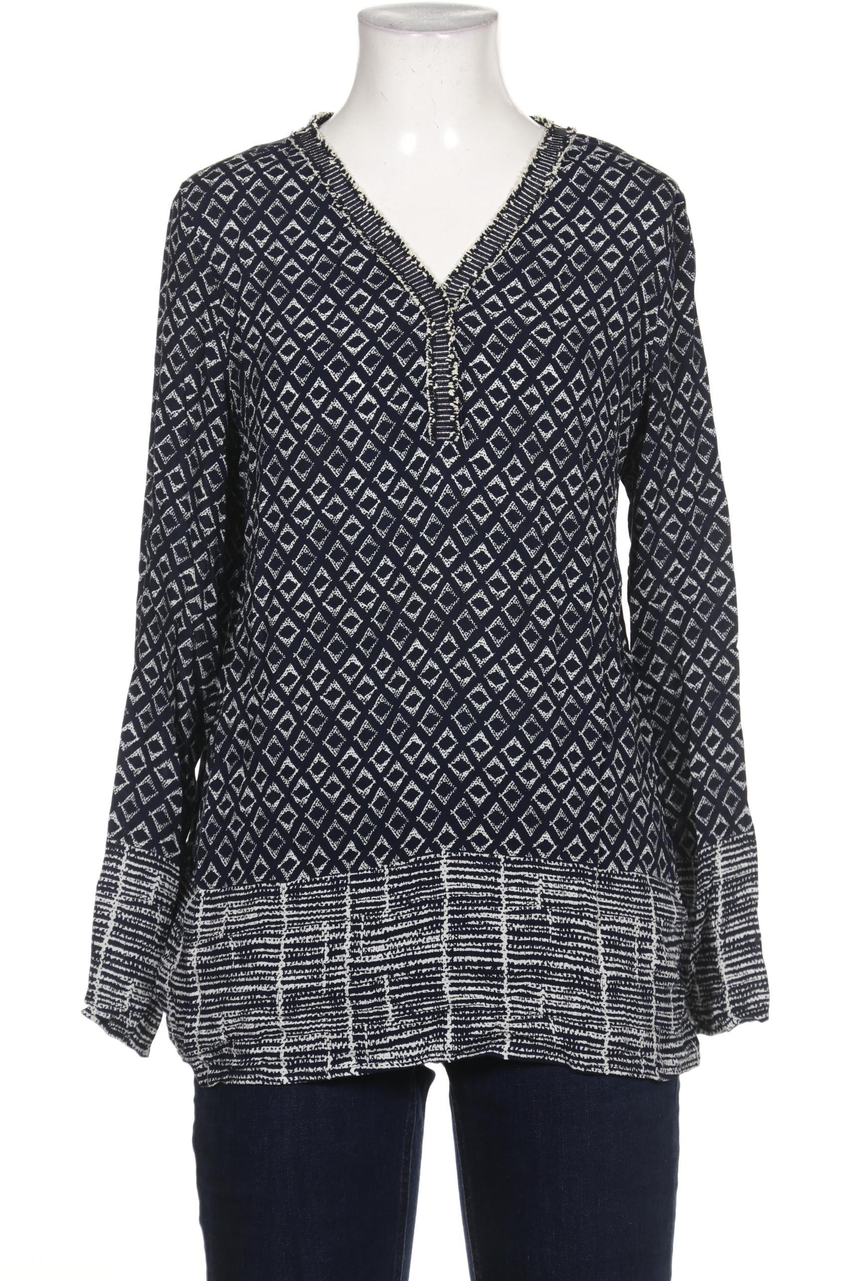 

Comma Damen Bluse, marineblau, Gr. 36