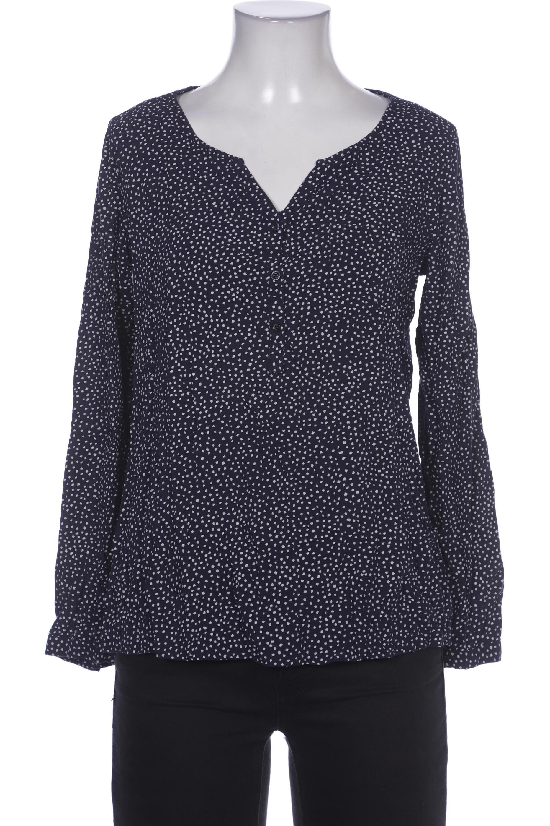 

Comma Damen Bluse, marineblau, Gr. 36