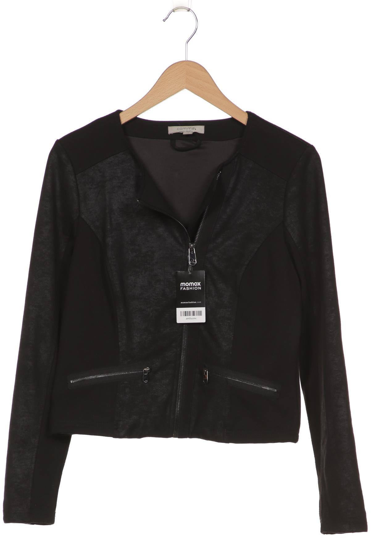 

Comma Damen Jacke, schwarz, Gr. 38