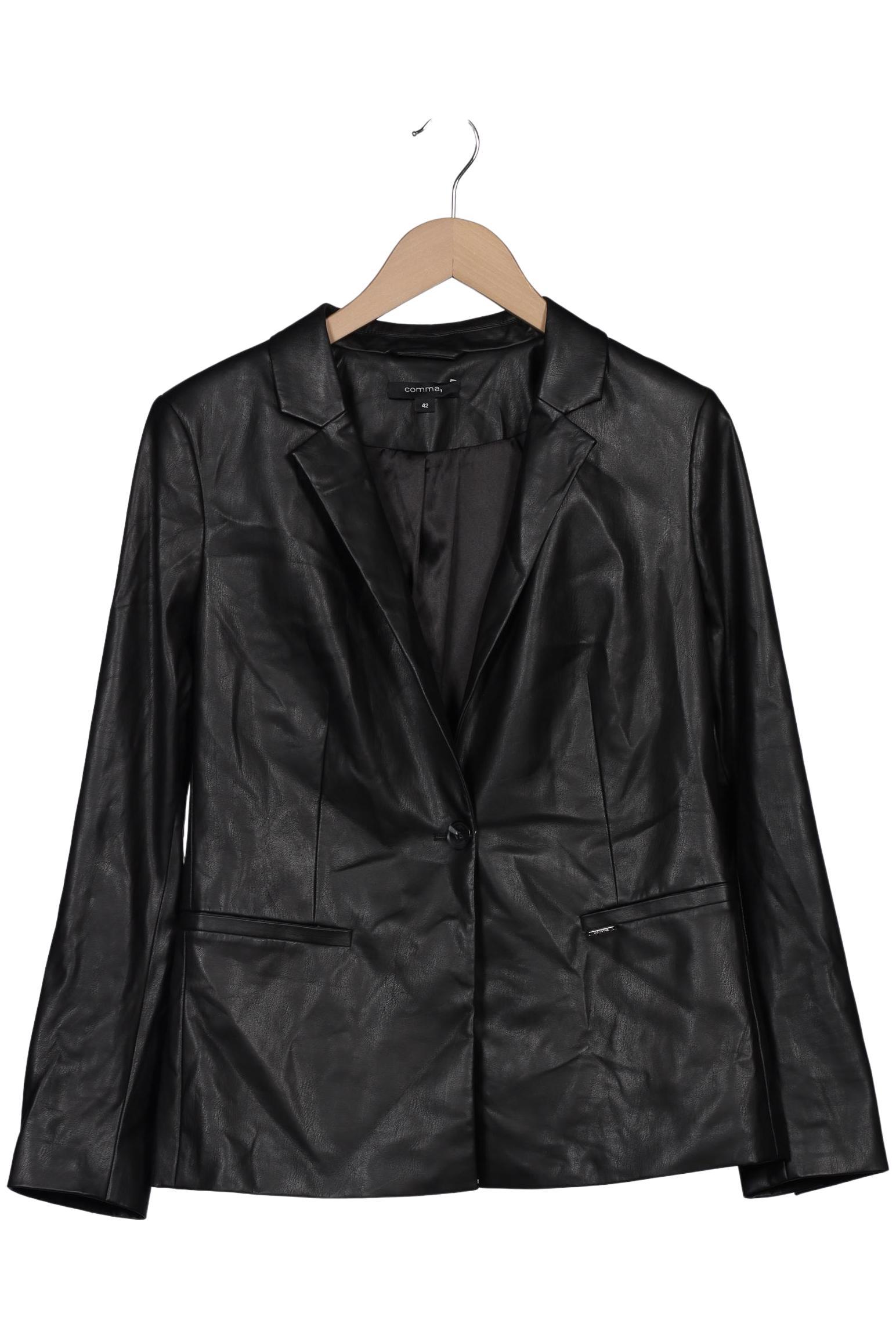 

Comma Damen Jacke, schwarz, Gr. 42