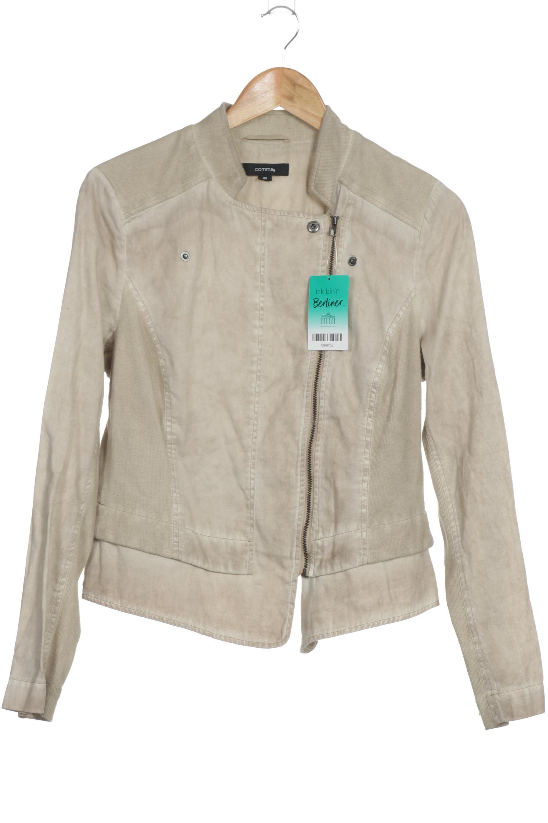 

Comma Damen Jacke, beige, Gr. 40