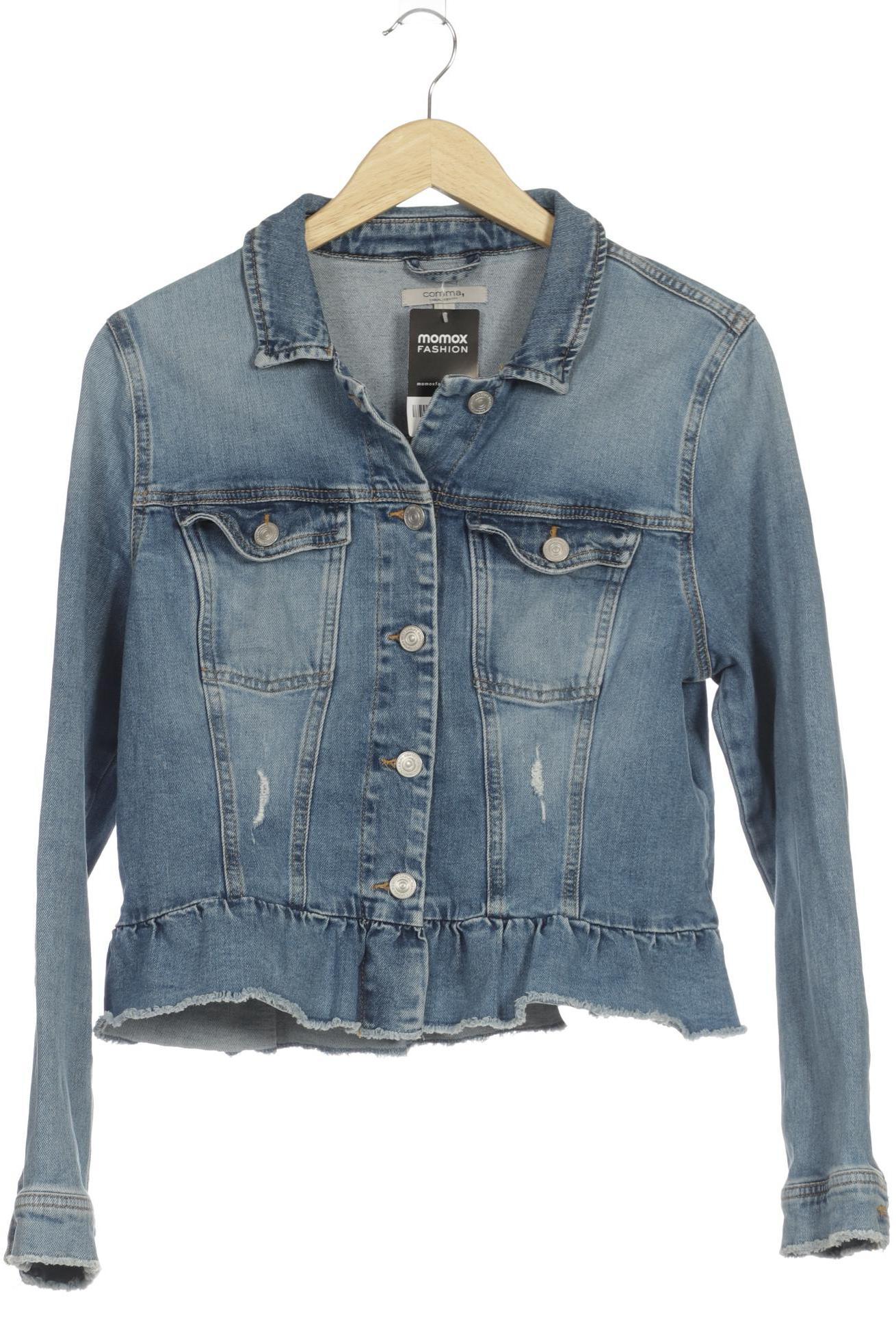 

Comma Damen Jacke, blau, Gr. 44
