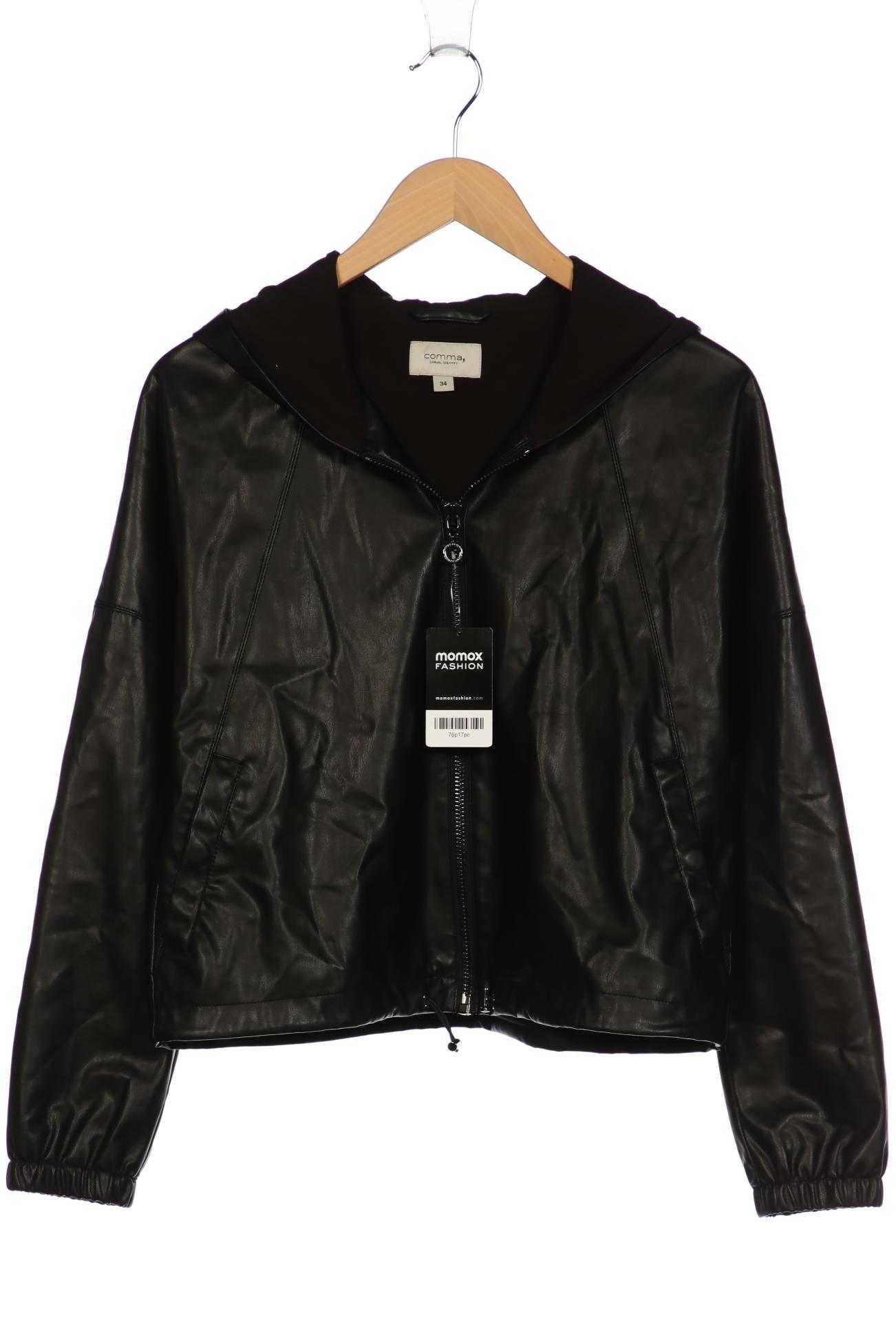 

Comma Damen Jacke, schwarz, Gr. 34