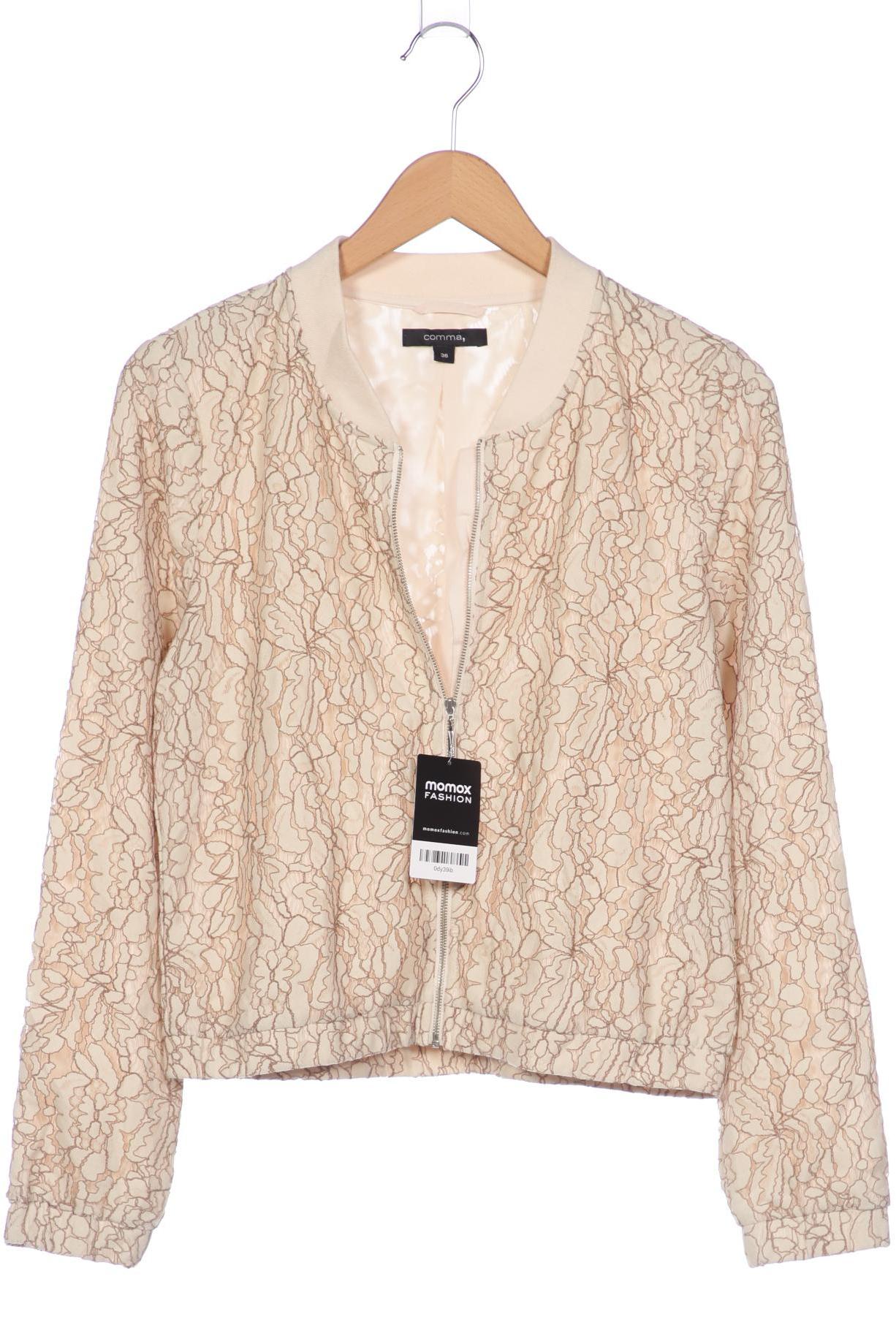 

Comma Damen Jacke, cremeweiß, Gr. 36