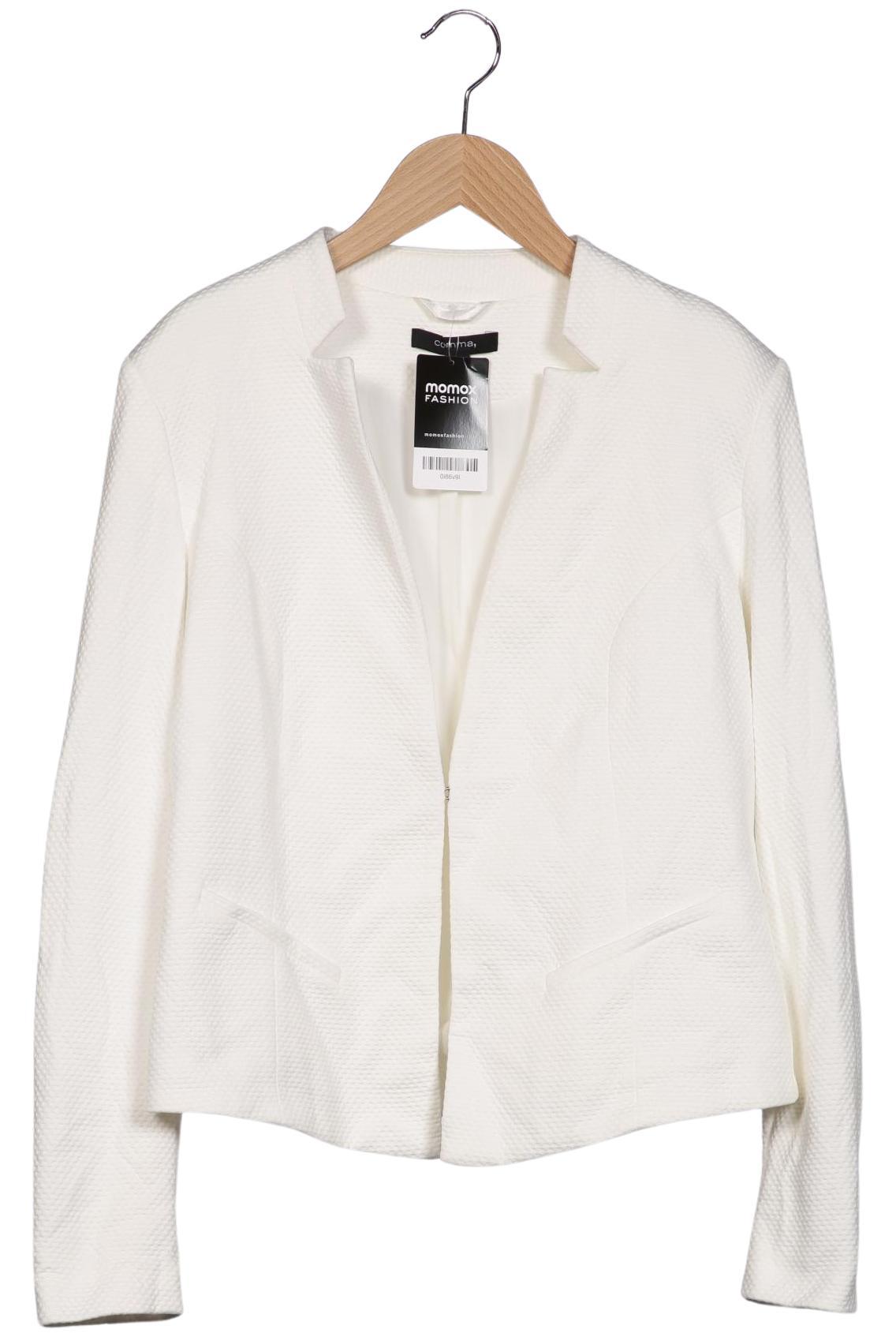 

Comma Damen Jacke, weiß, Gr. 40
