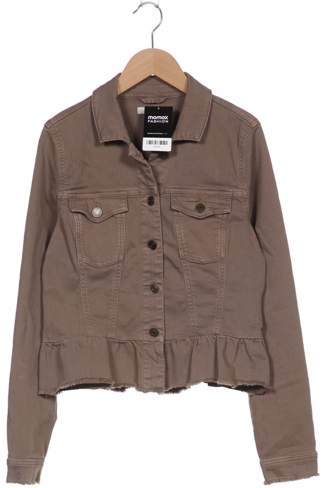 

Comma Damen Jacke, beige, Gr. 38