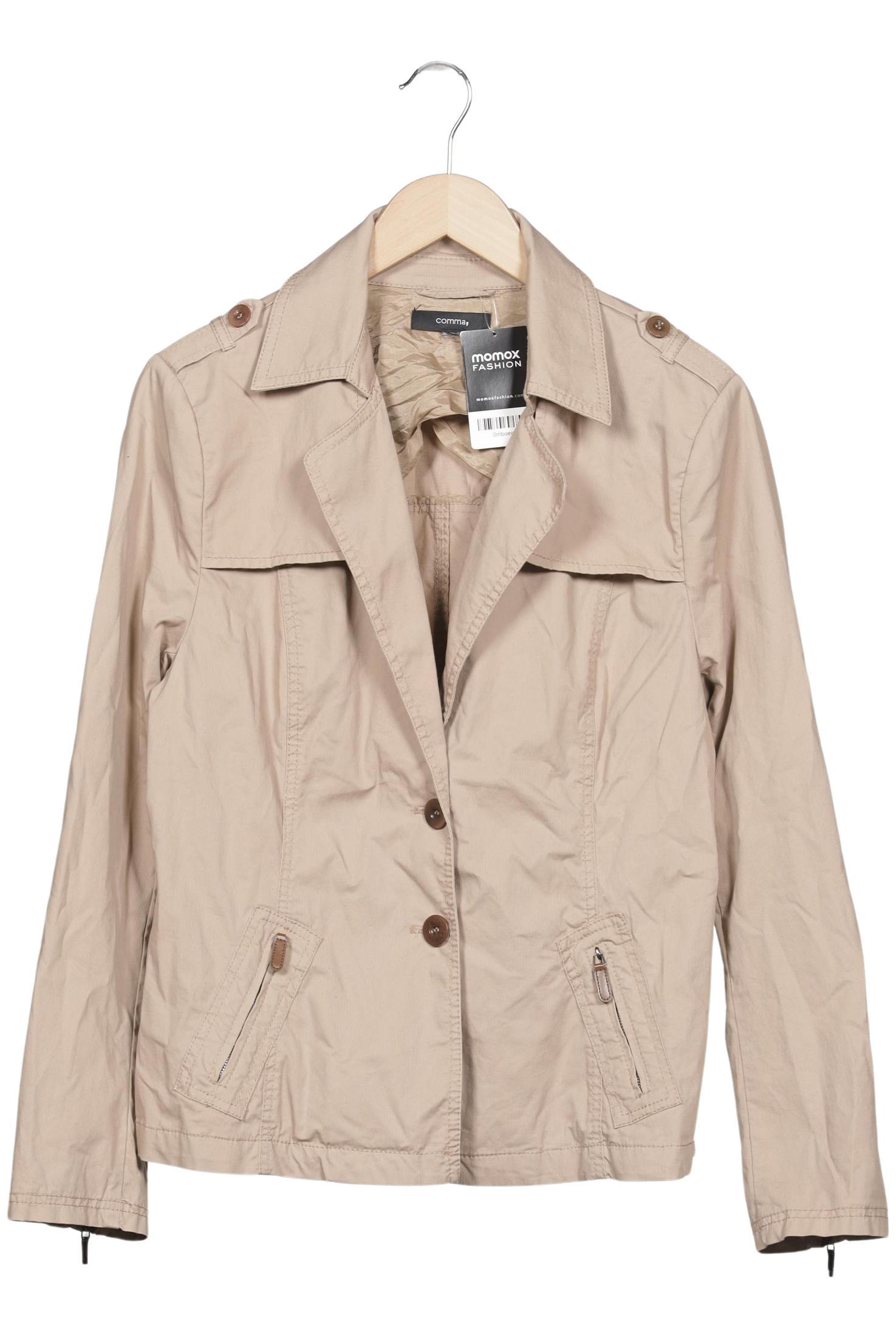 

Comma Damen Jacke, beige, Gr. 44