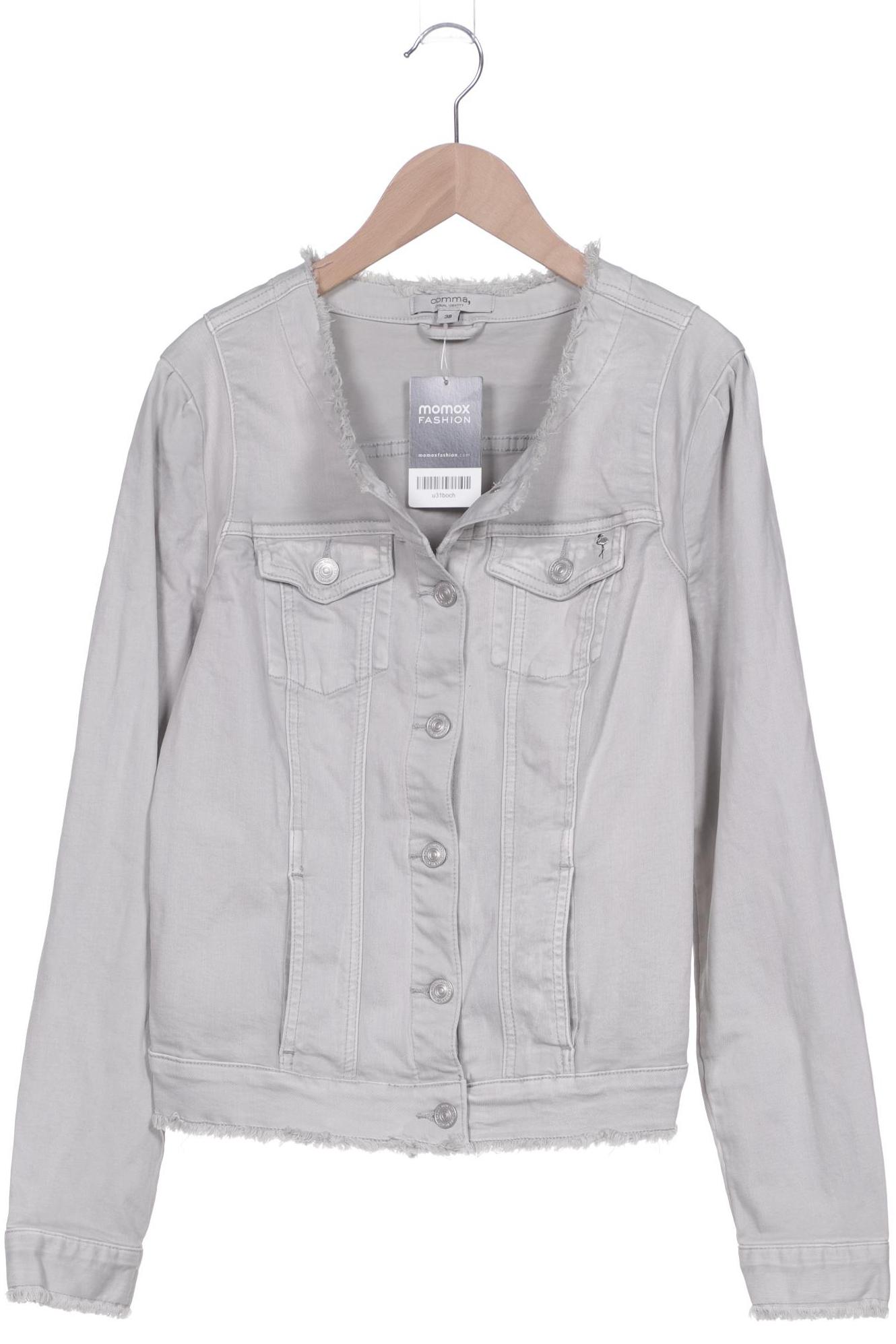

Comma Damen Jacke, grau, Gr. 38