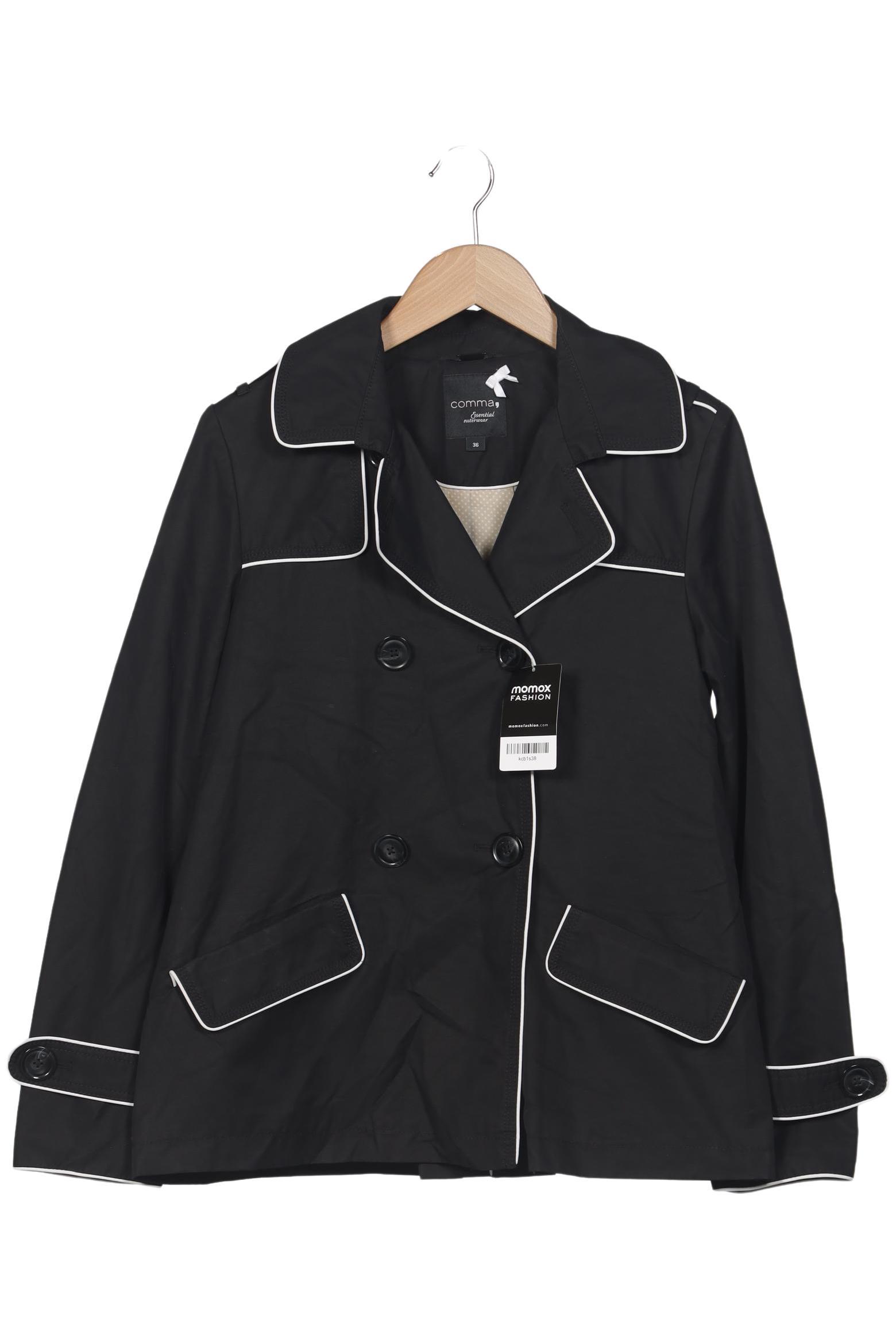 

Comma Damen Jacke, schwarz, Gr. 36
