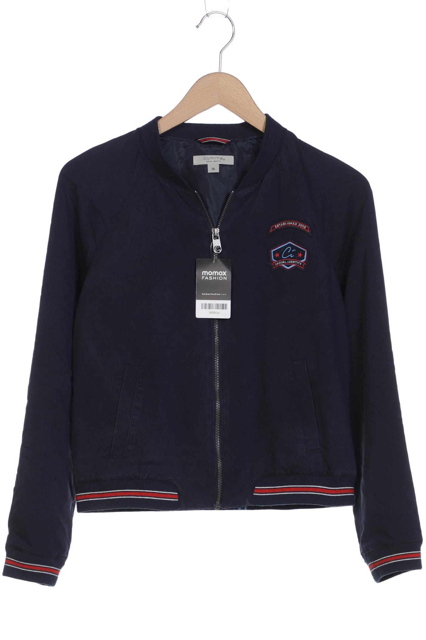 

Comma Damen Jacke, marineblau