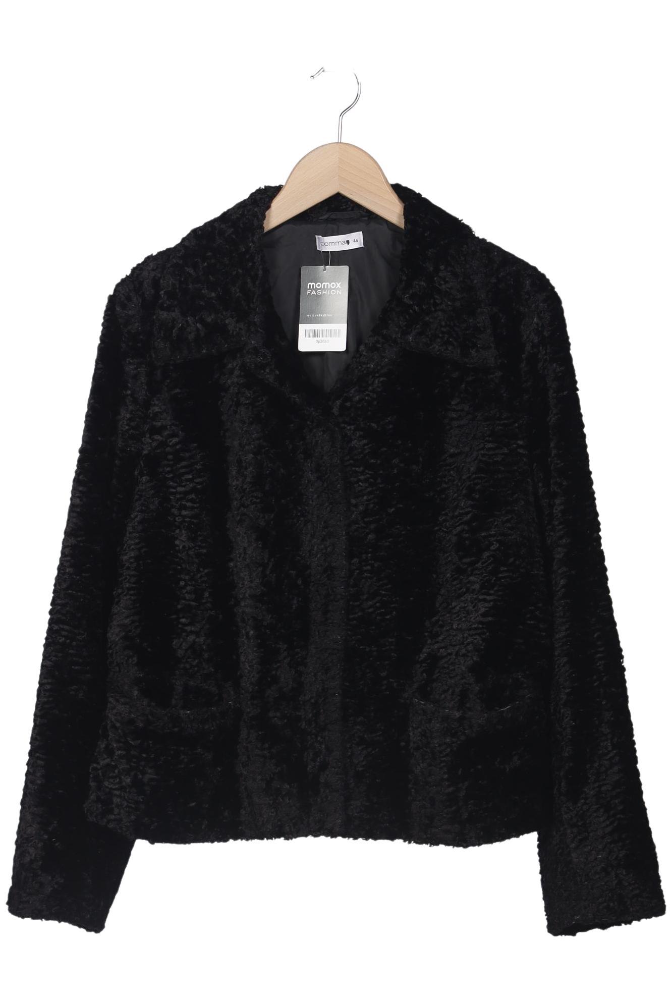 

Comma Damen Jacke, schwarz, Gr. 44