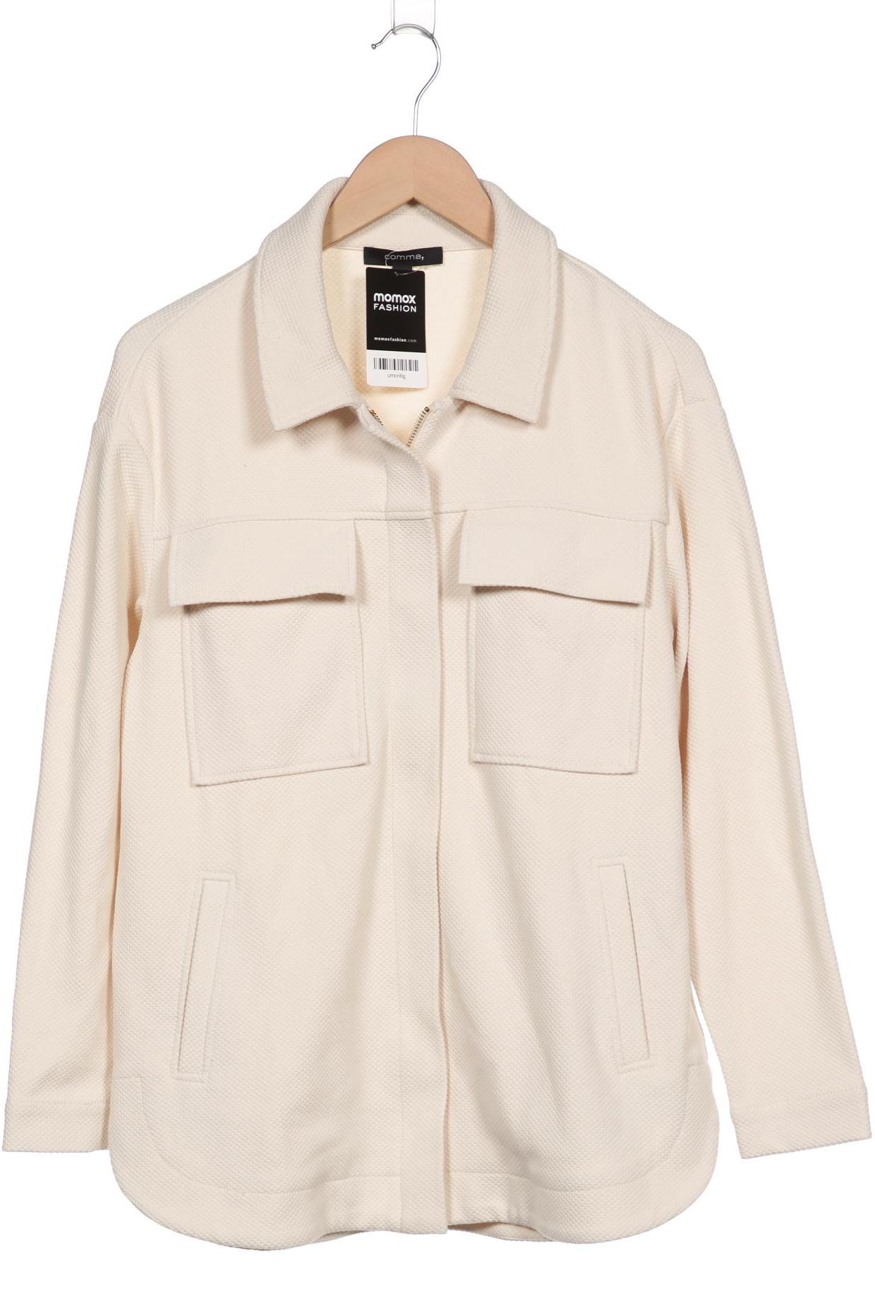 

Comma Damen Jacke, cremeweiß, Gr. 38