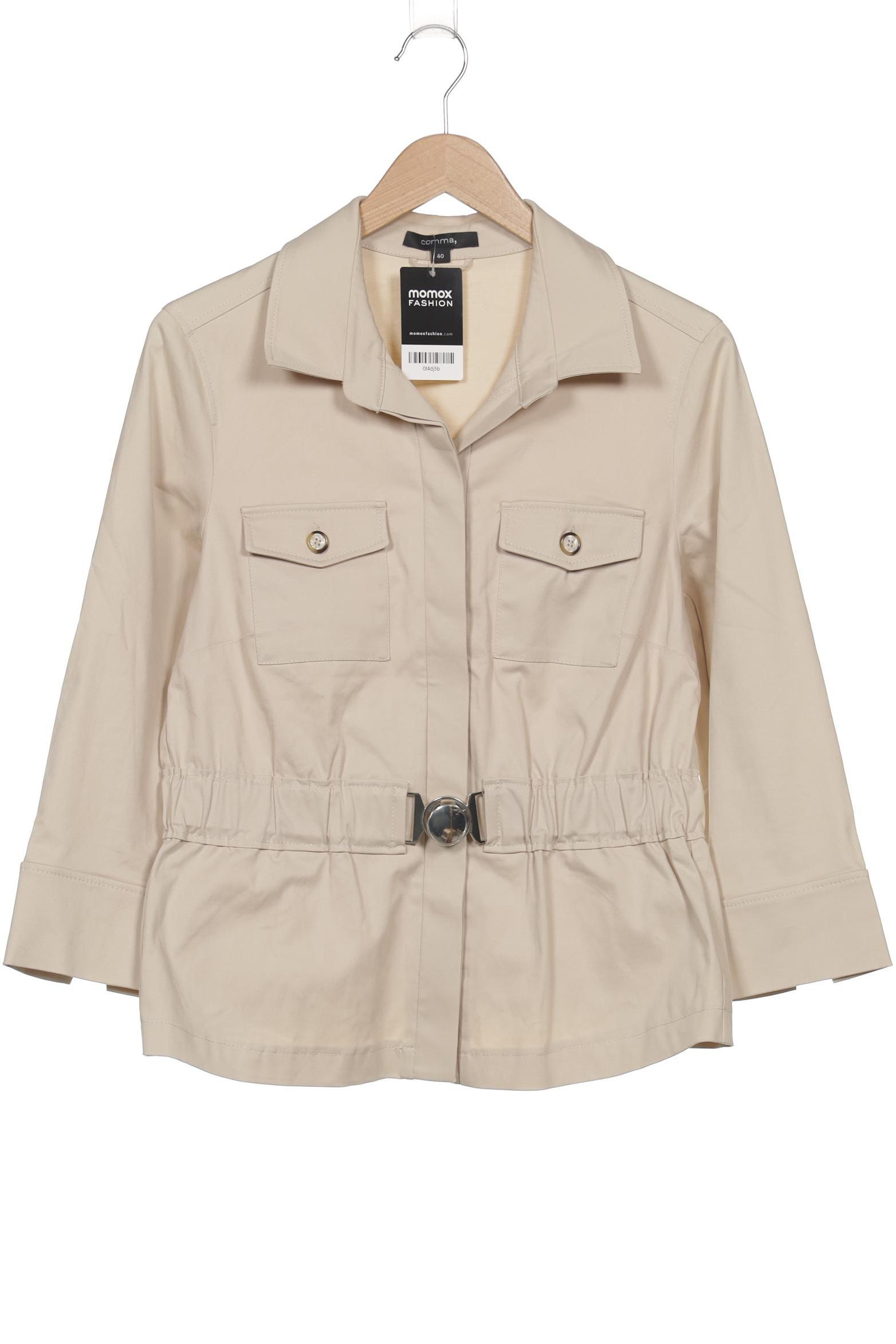 

Comma Damen Jacke, beige, Gr. 40