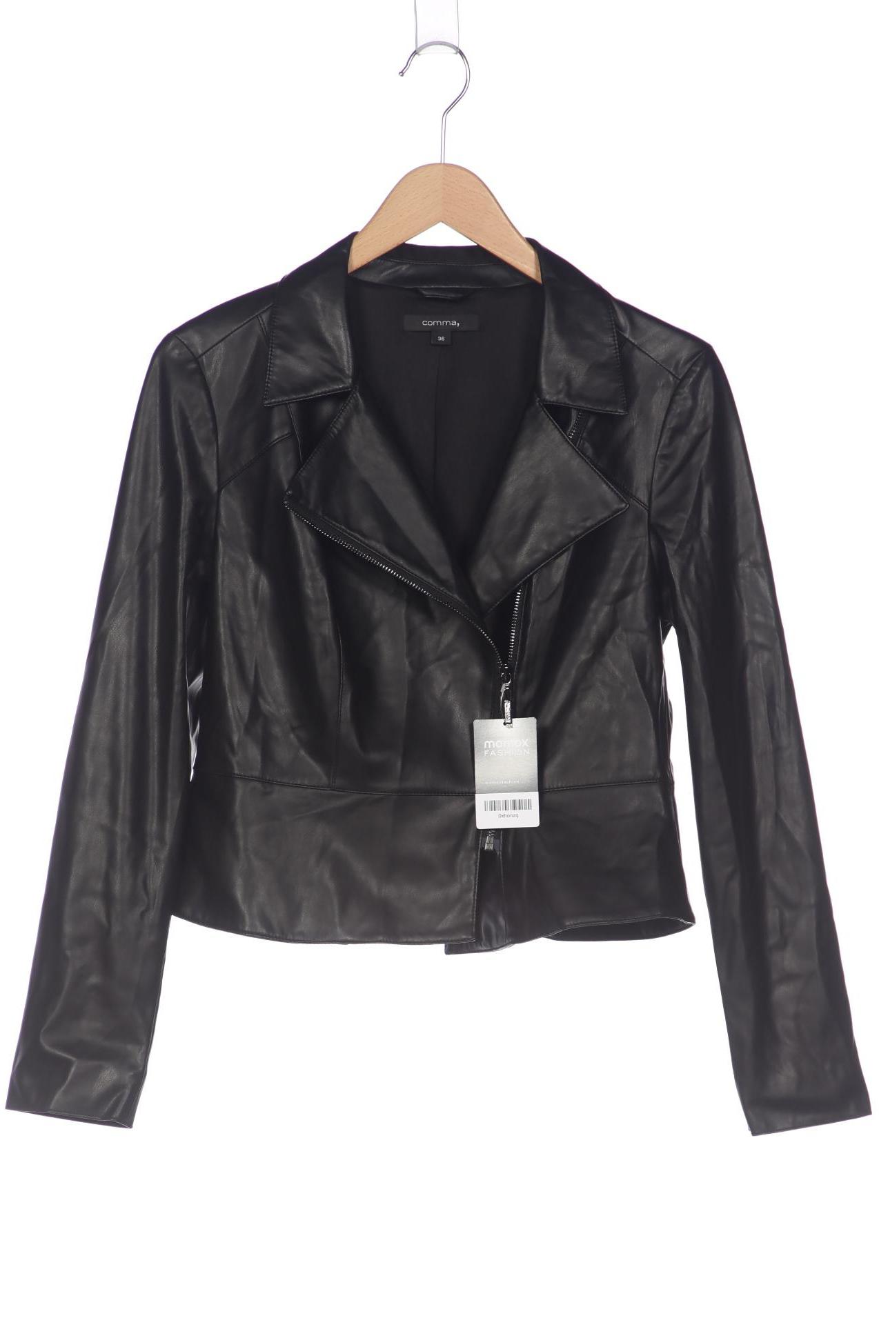 

Comma Damen Jacke, schwarz, Gr. 36