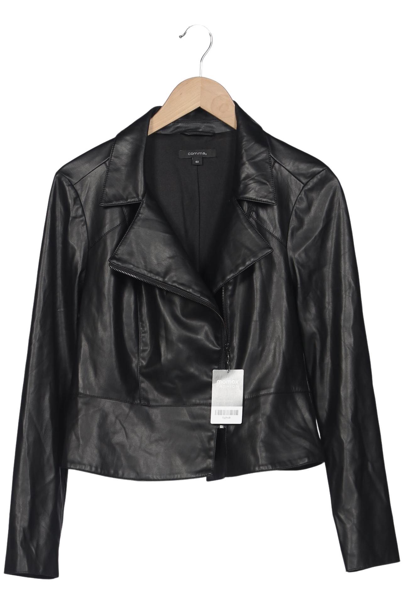 

Comma Damen Jacke, schwarz, Gr. 40