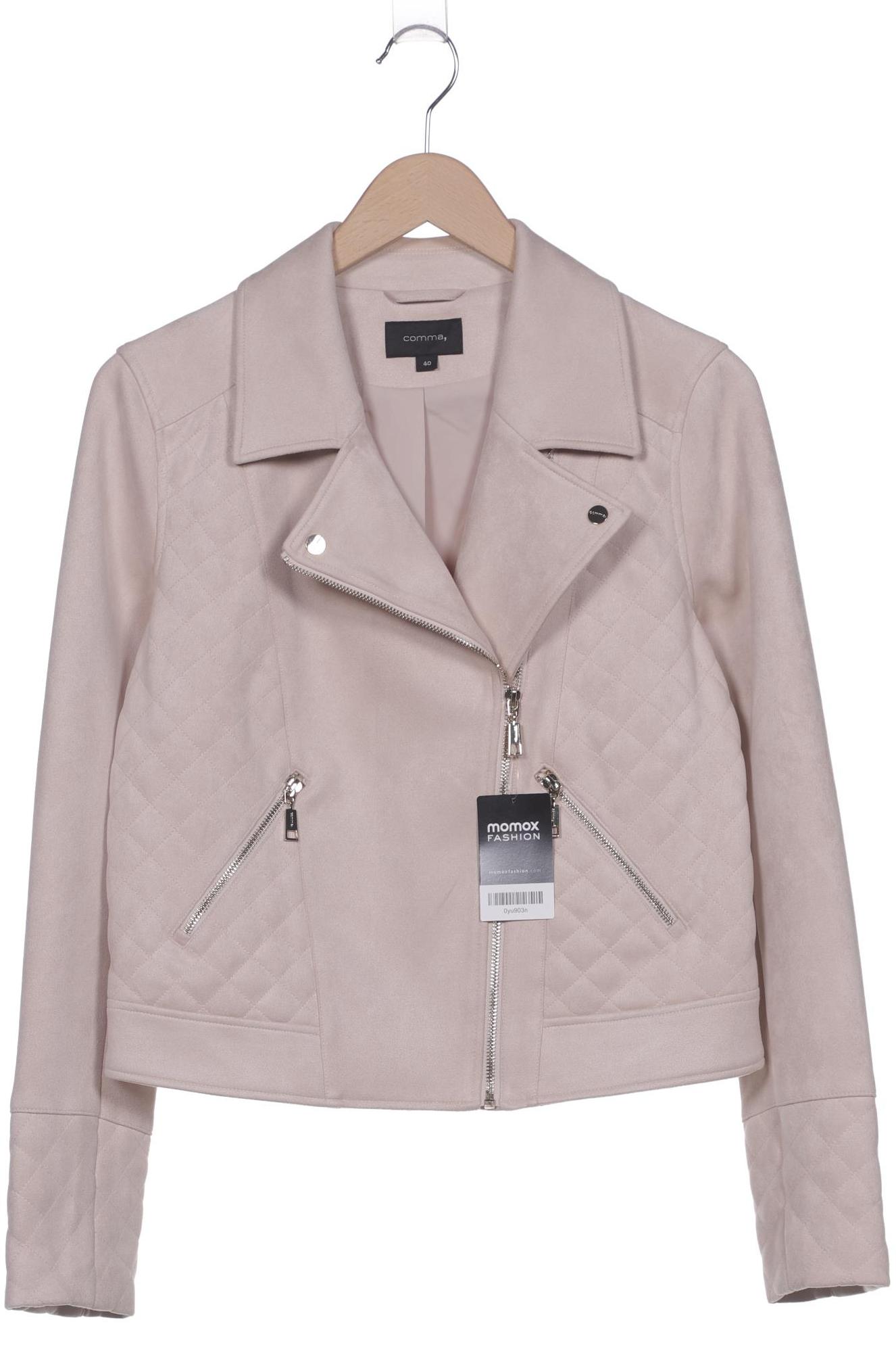 

Comma Damen Jacke, beige, Gr. 40