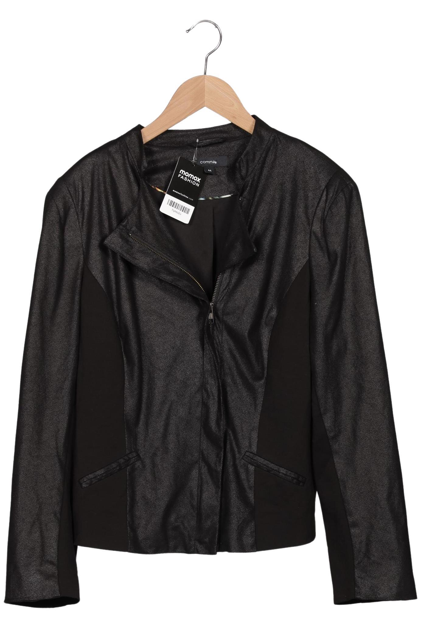 

Comma Damen Jacke, schwarz, Gr. 44