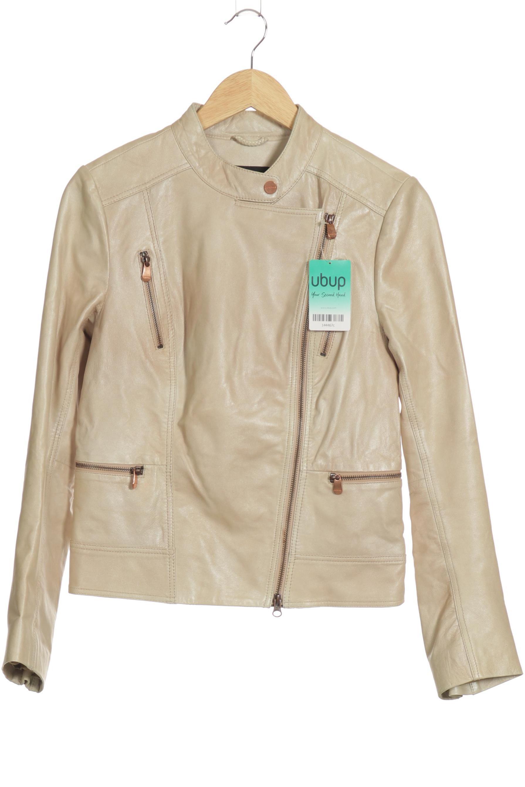 

Comma Damen Jacke, beige, Gr. 38