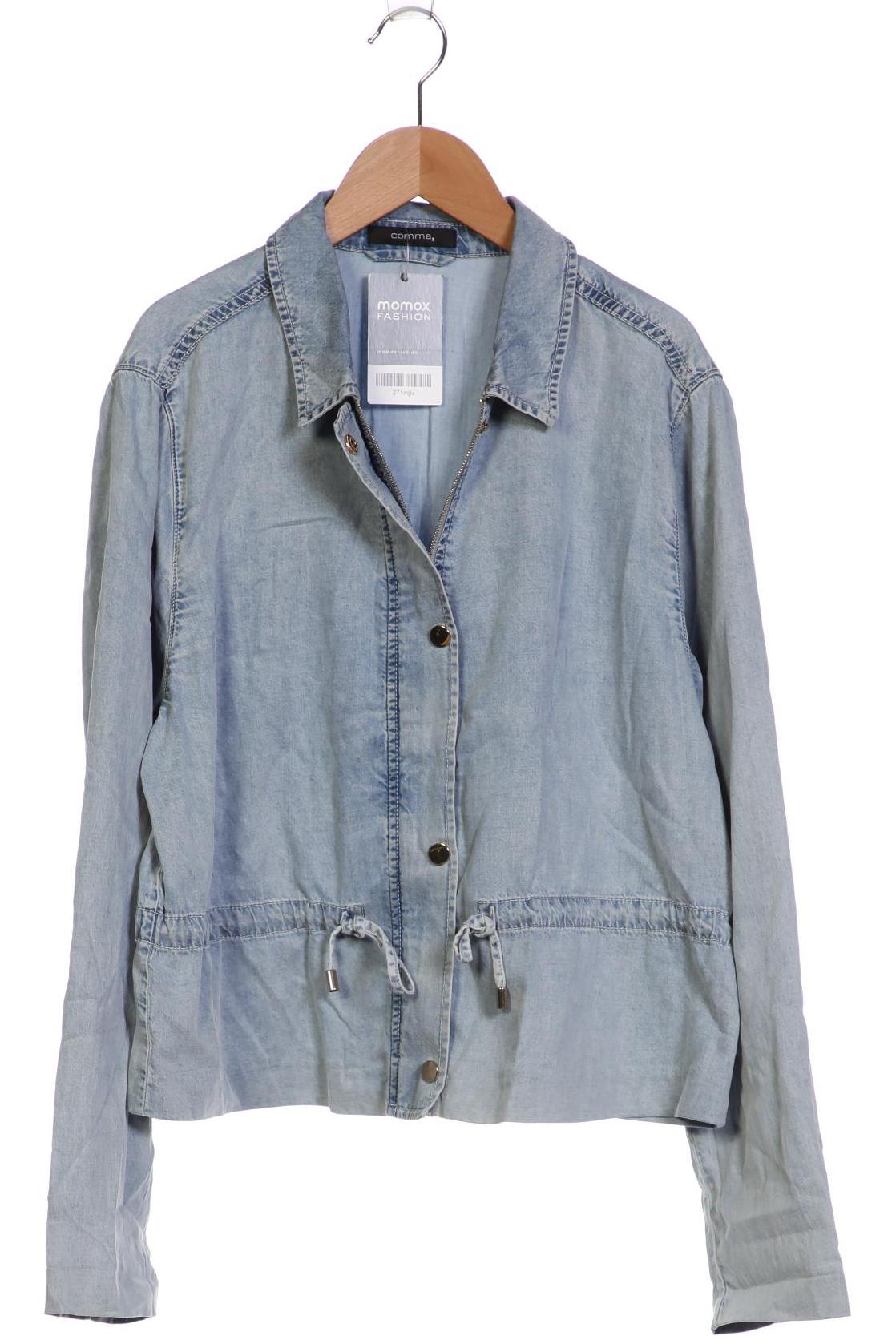 

Comma Damen Jacke, hellblau, Gr. 42