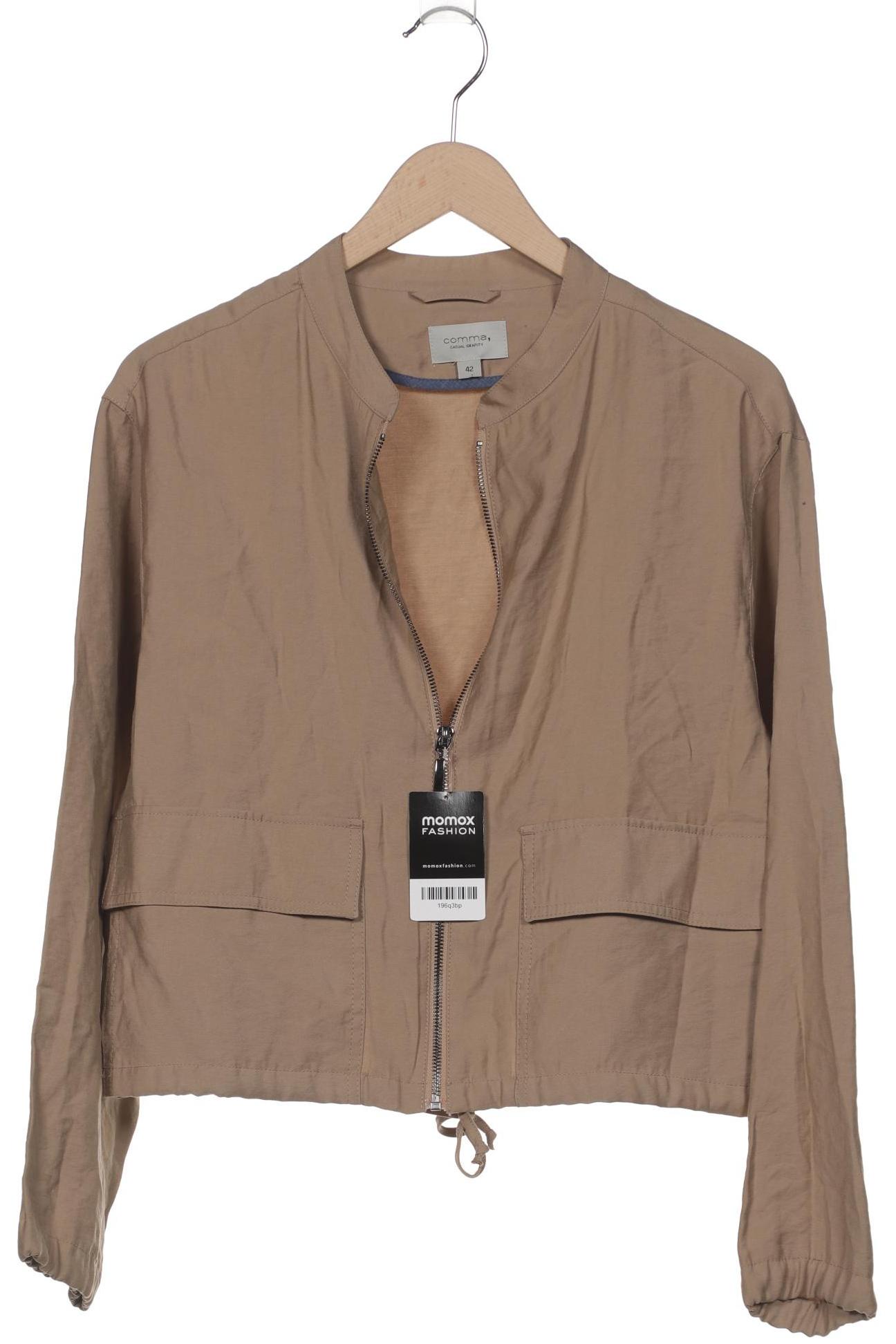 

Comma Damen Jacke, beige, Gr. 42