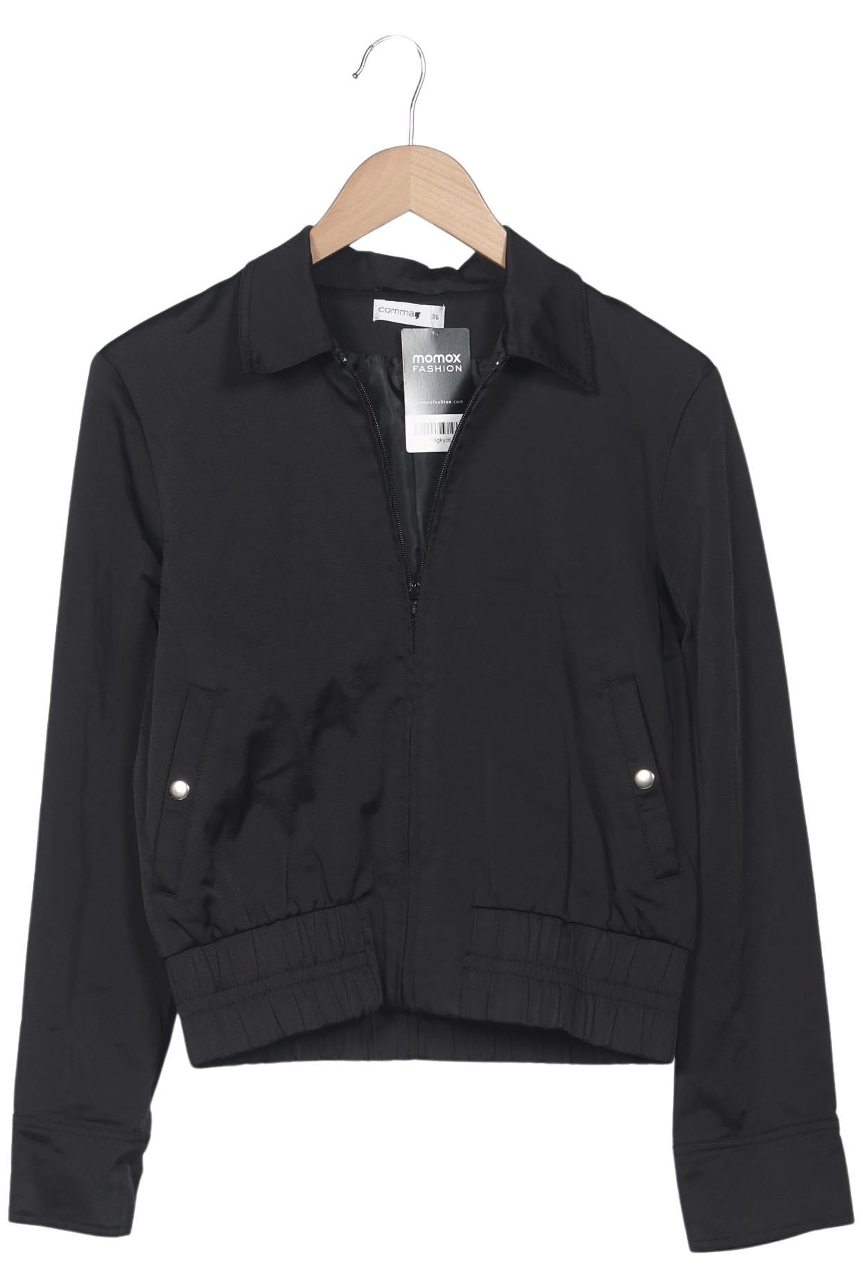 

Comma Damen Jacke, schwarz, Gr. 36