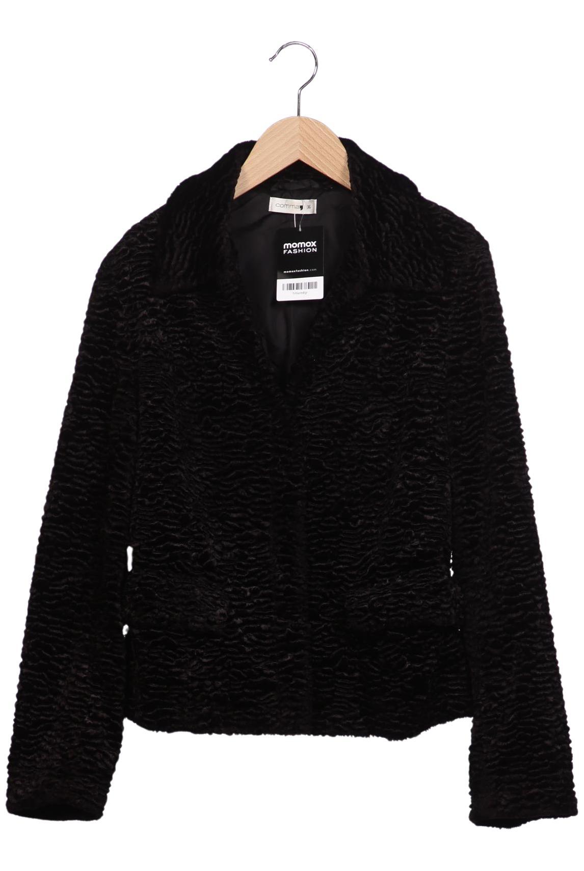 

Comma Damen Jacke, schwarz, Gr. 36