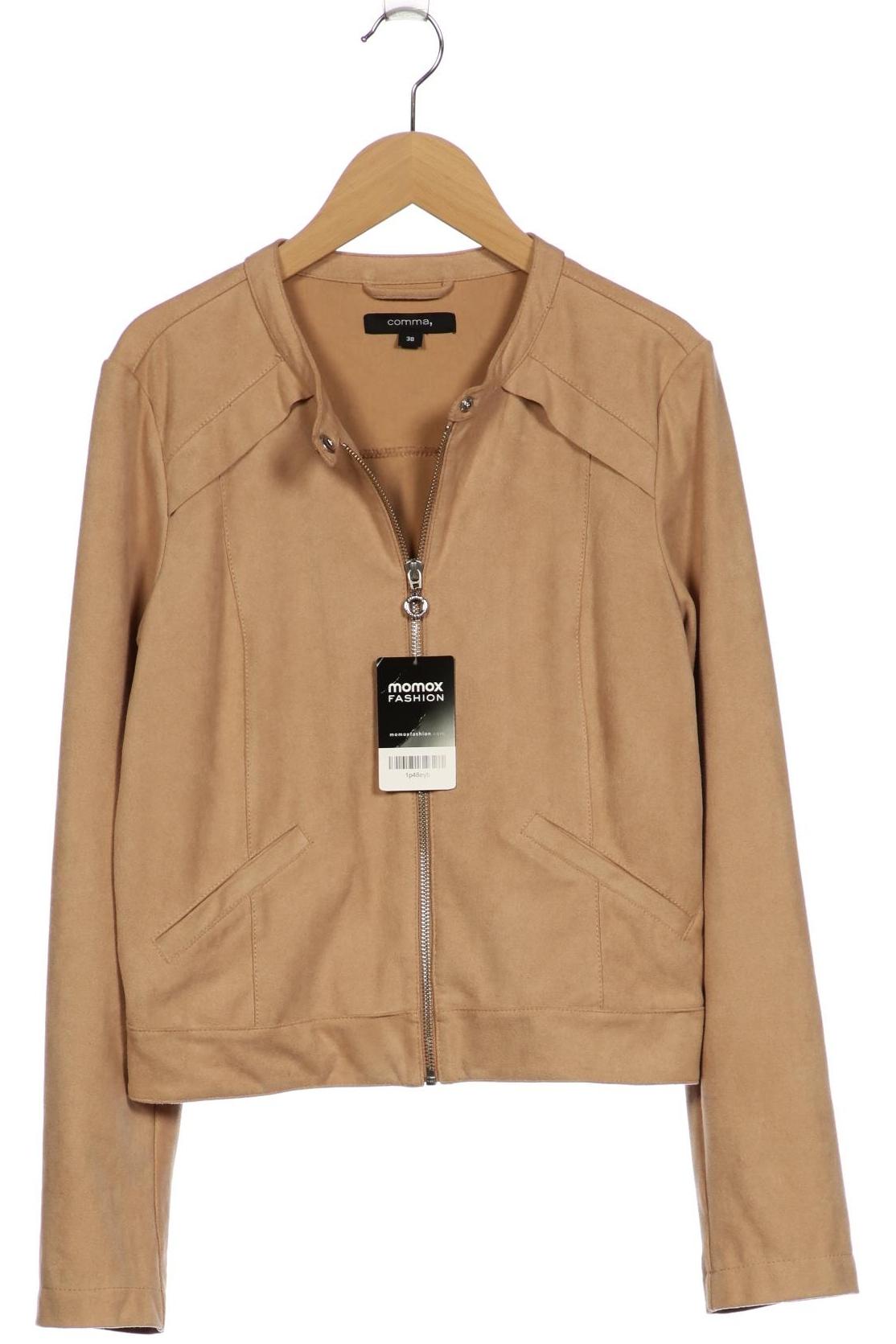 

Comma Damen Jacke, beige, Gr. 38