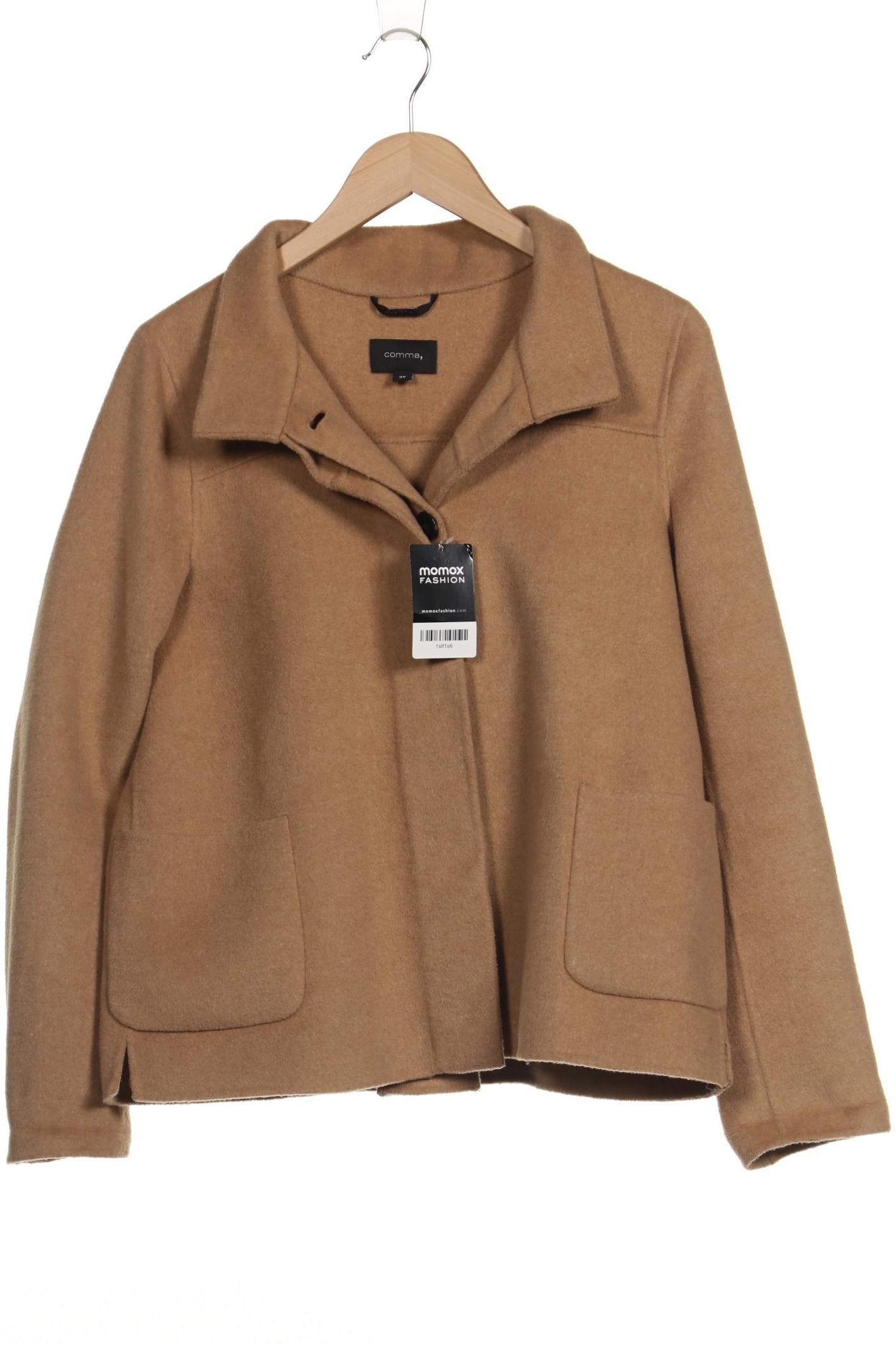 

Comma Damen Jacke, beige, Gr. 38