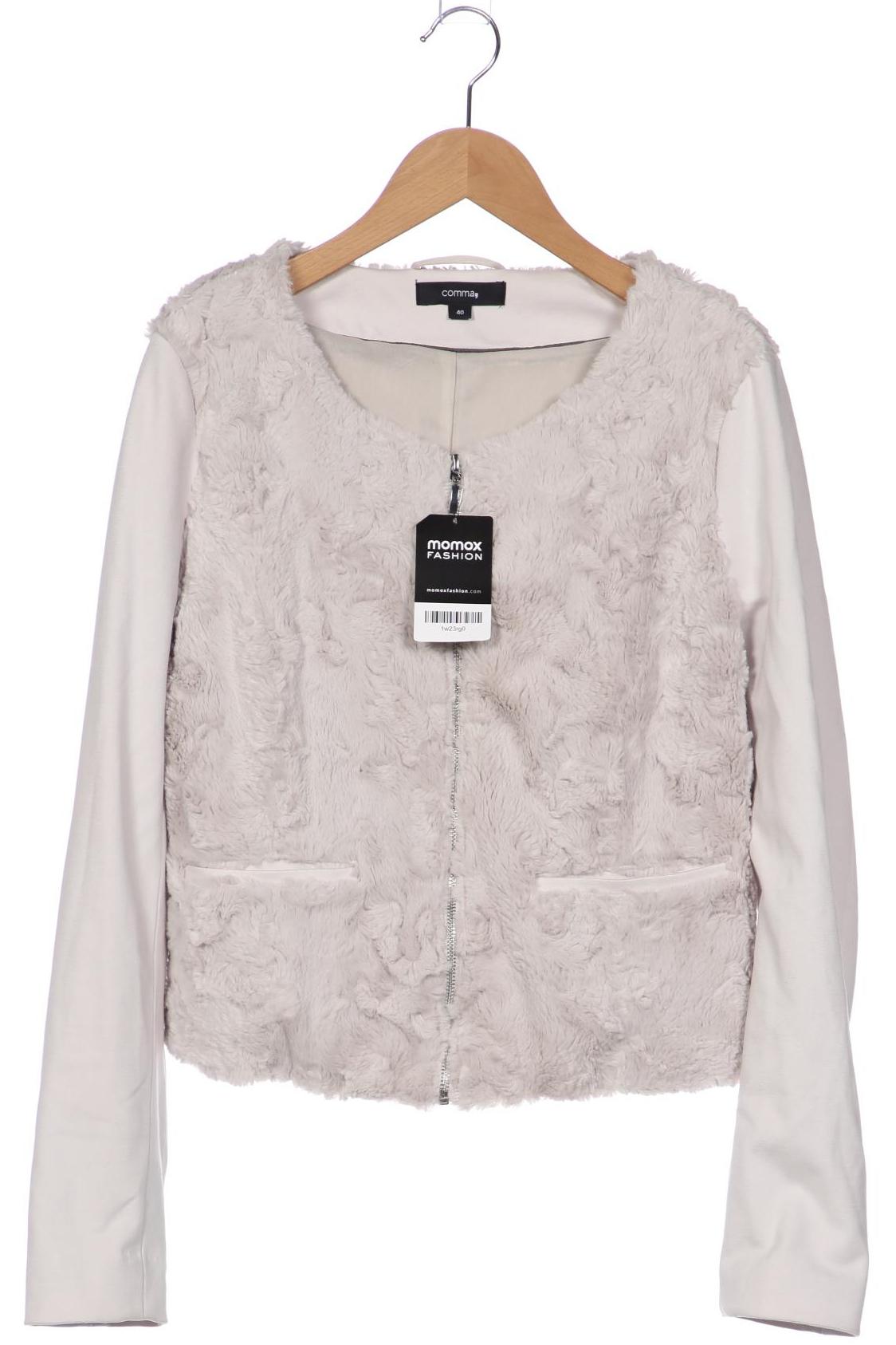 

Comma Damen Jacke, beige, Gr. 40