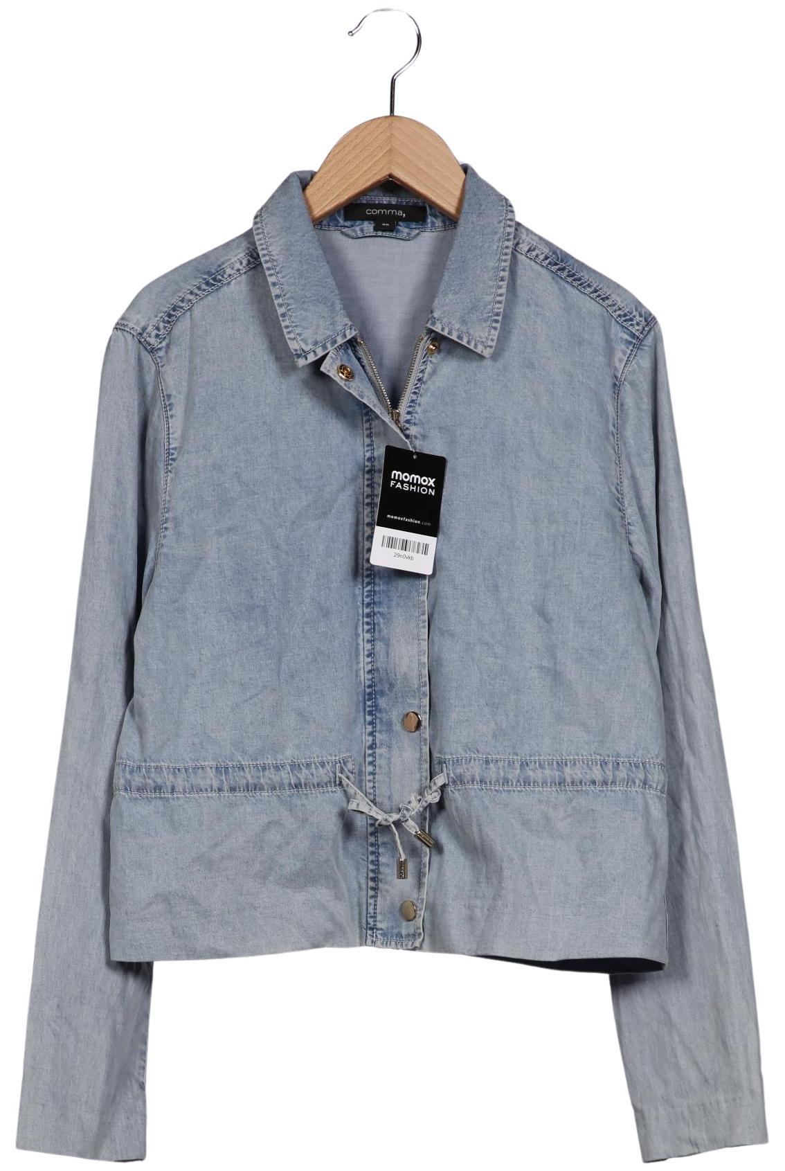 

Comma Damen Jacke, blau, Gr. 36