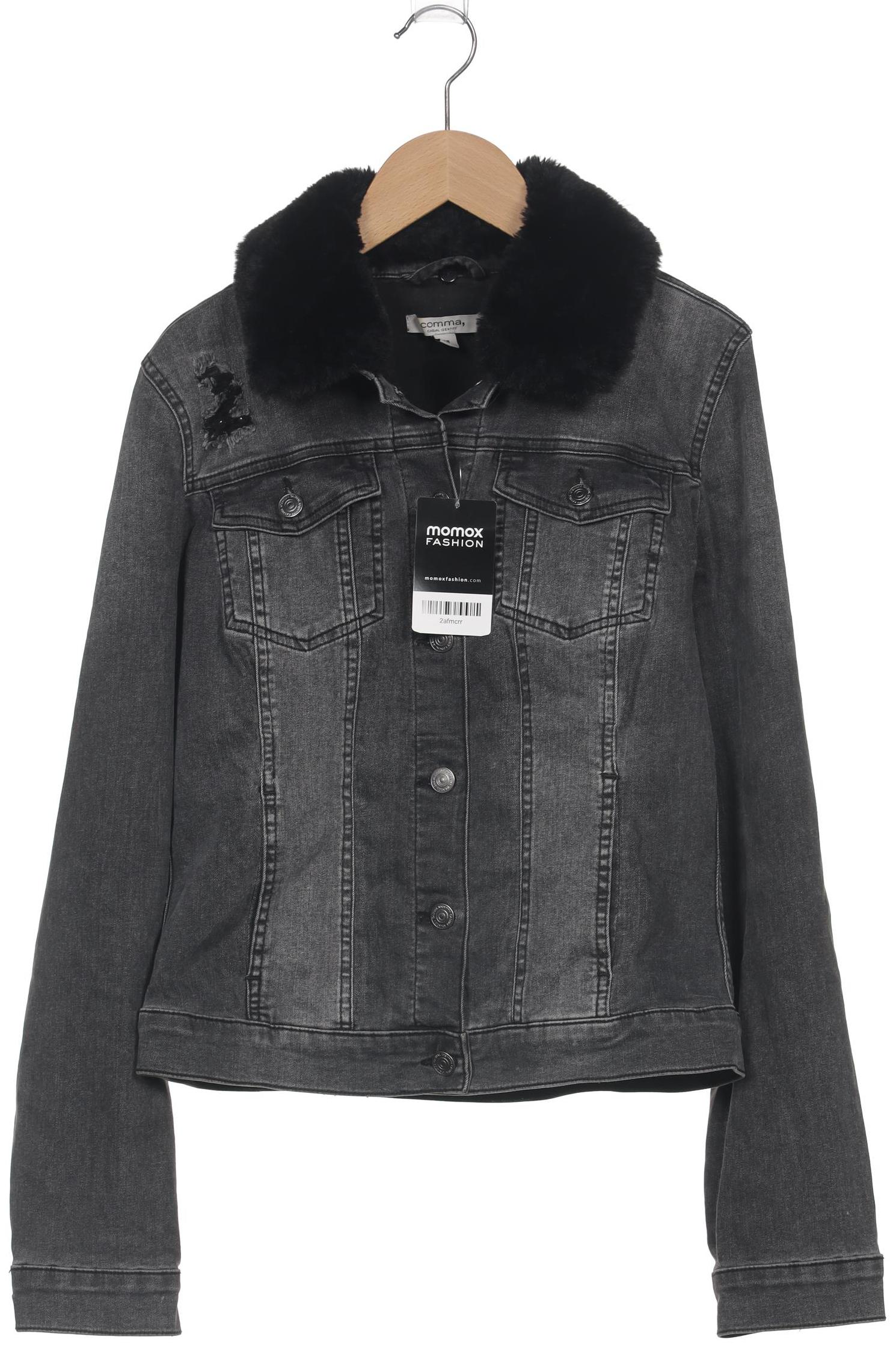 

Comma Damen Jacke, grau, Gr. 38