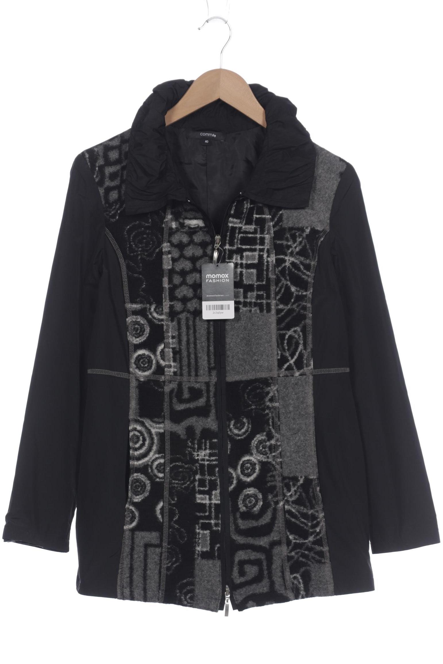 

Comma Damen Jacke, schwarz, Gr. 40