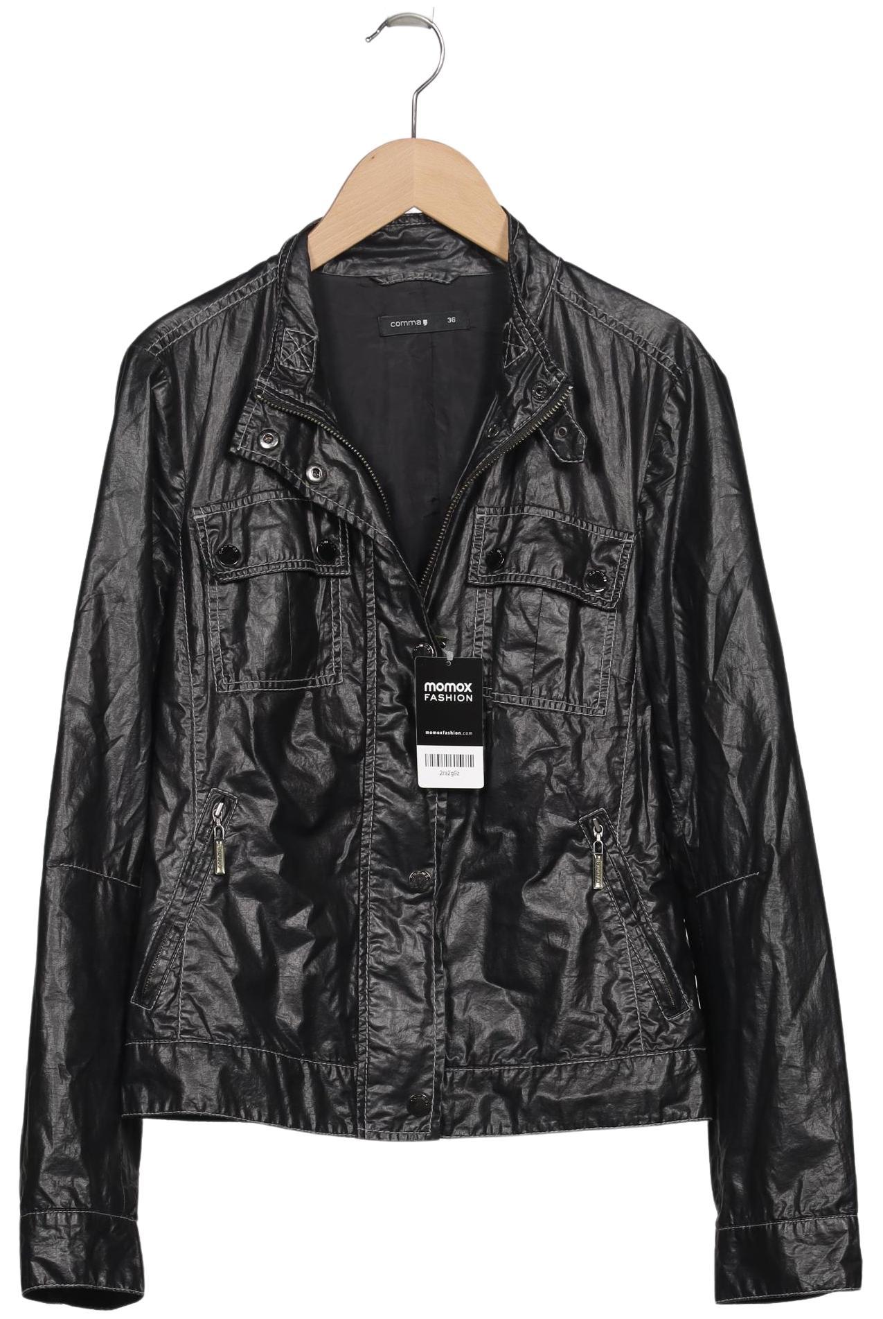 

Comma Damen Jacke, schwarz, Gr. 36