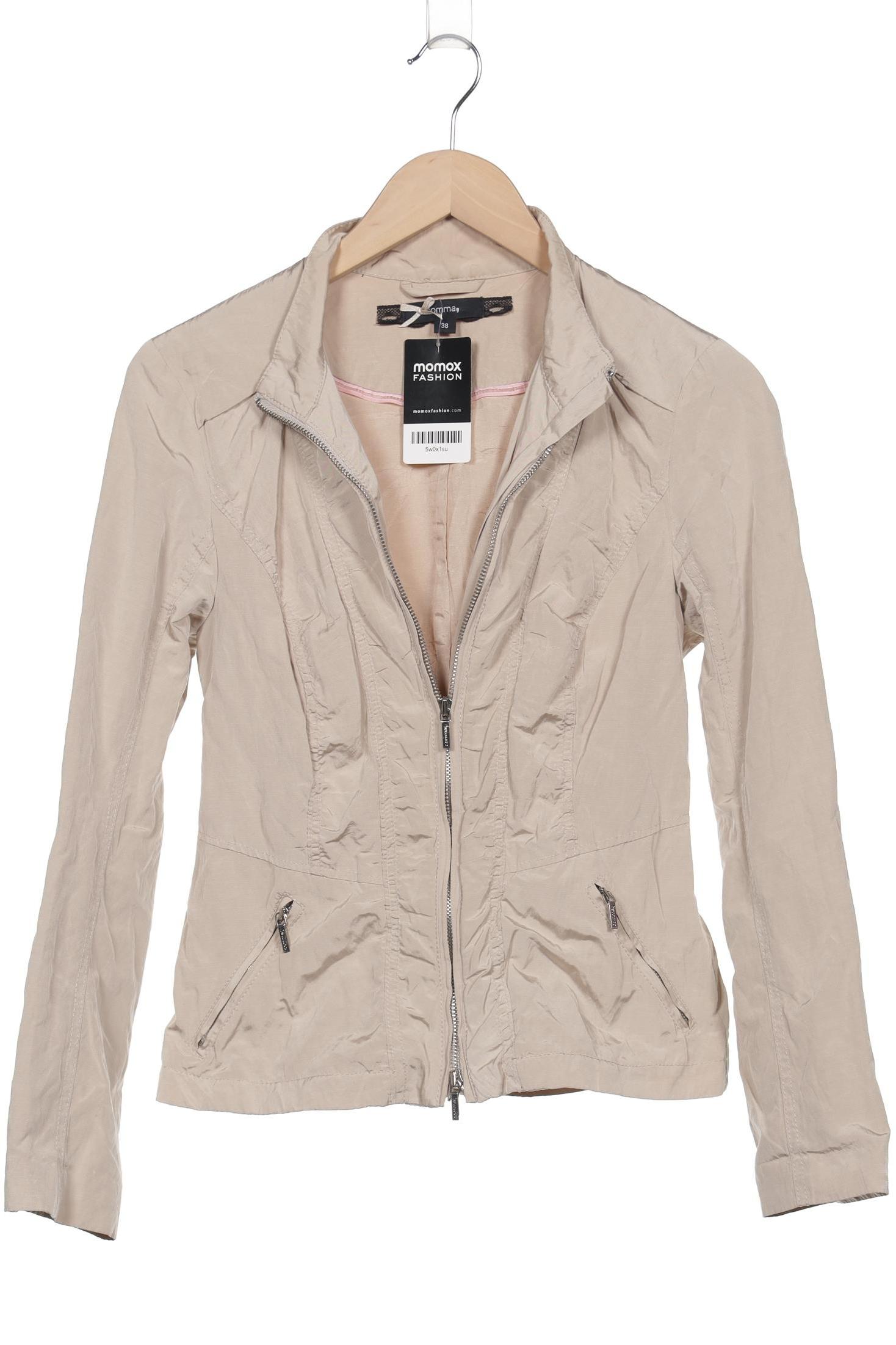 

Comma Damen Jacke, beige, Gr. 38