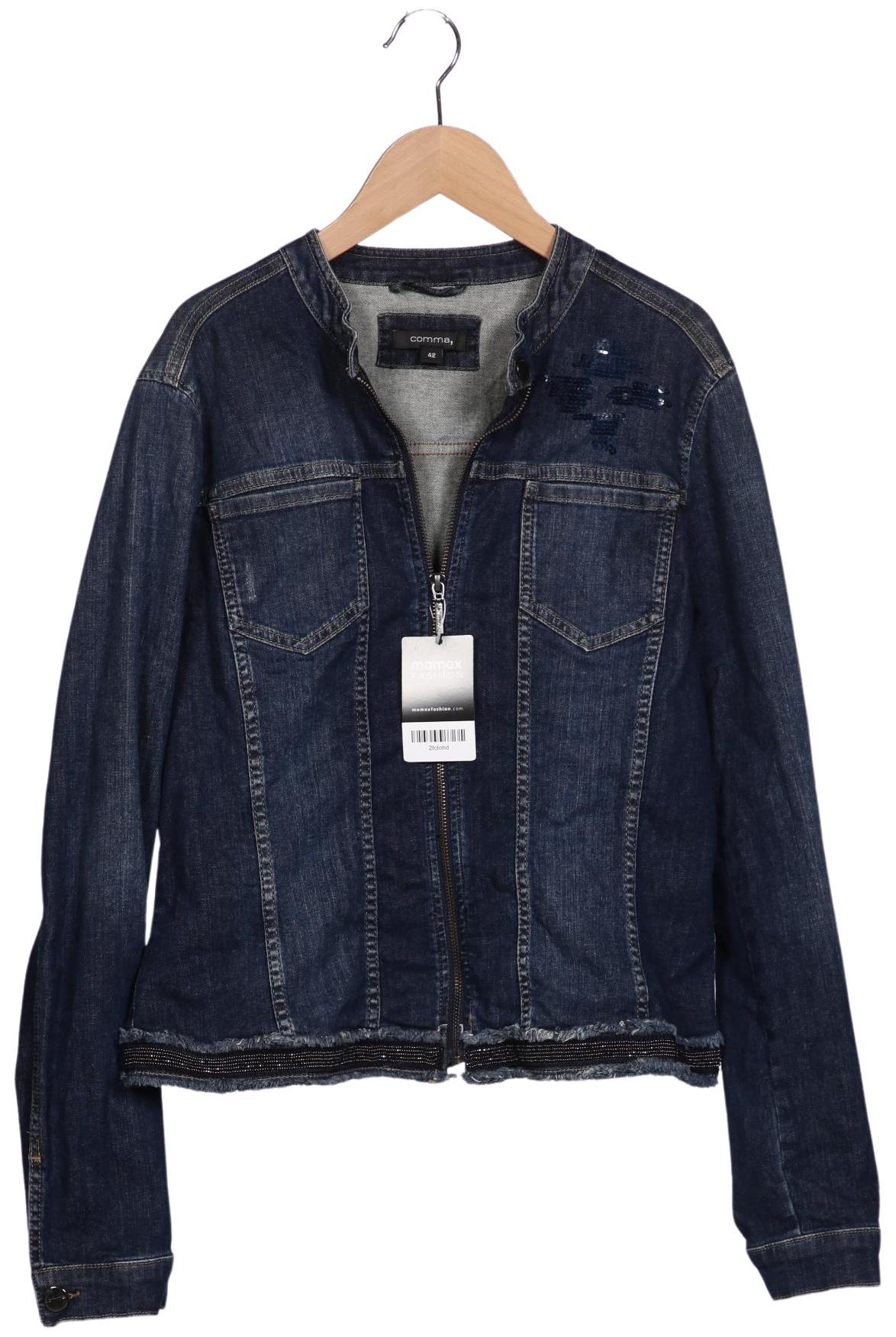 

Comma Damen Jacke, marineblau, Gr. 42