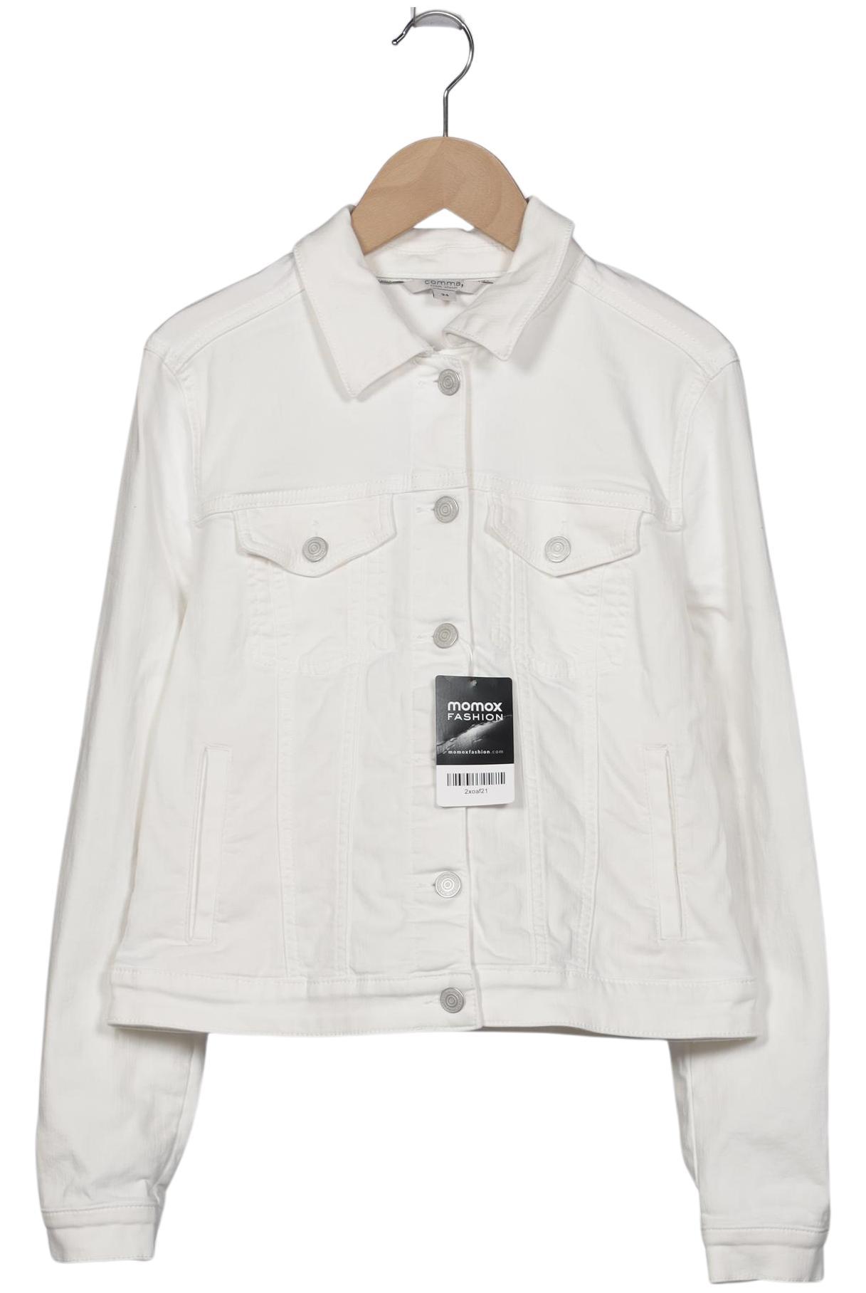 

Comma Damen Jacke, weiß, Gr. 34
