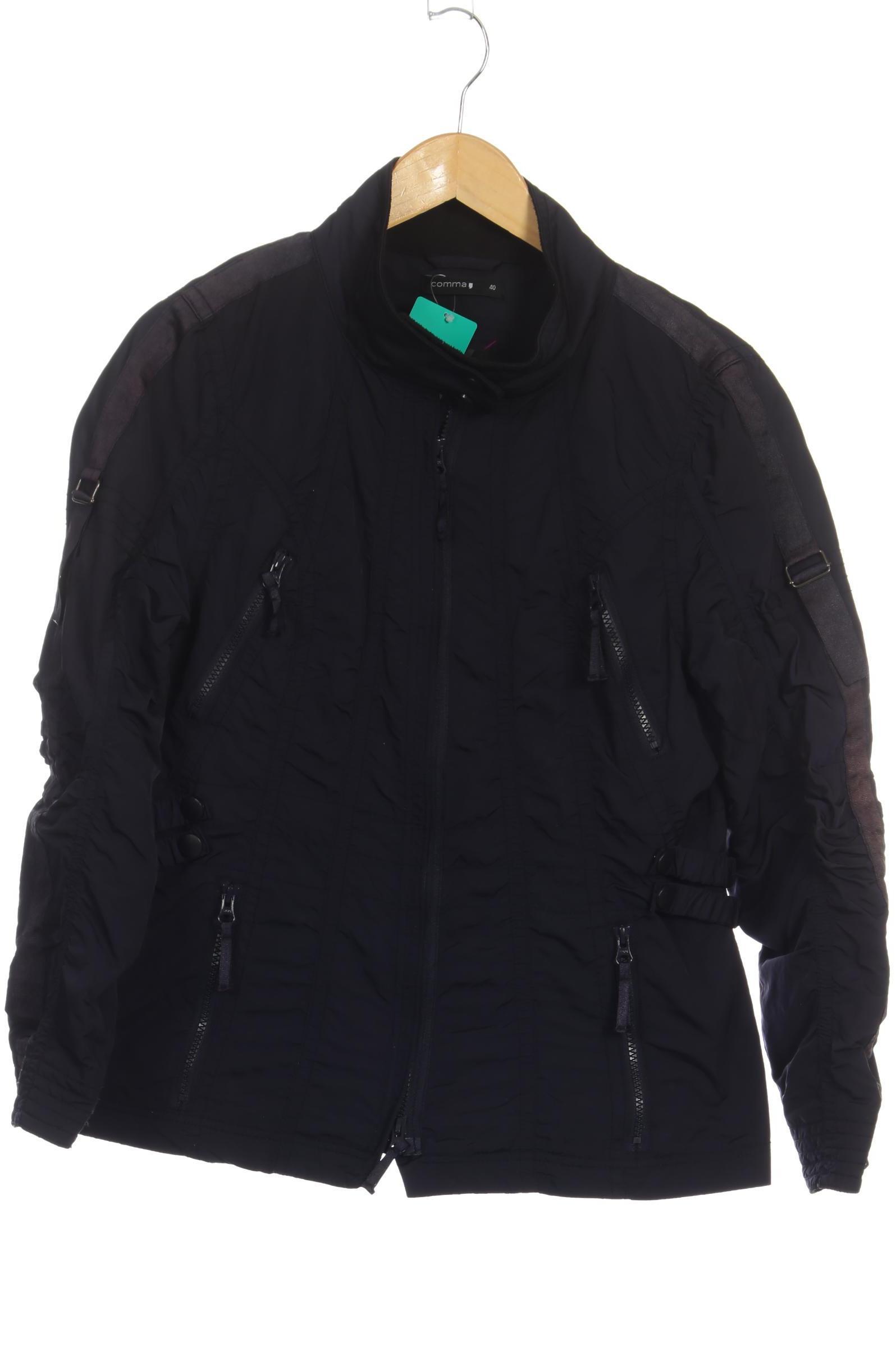 

Comma Damen Jacke, blau, Gr. 40