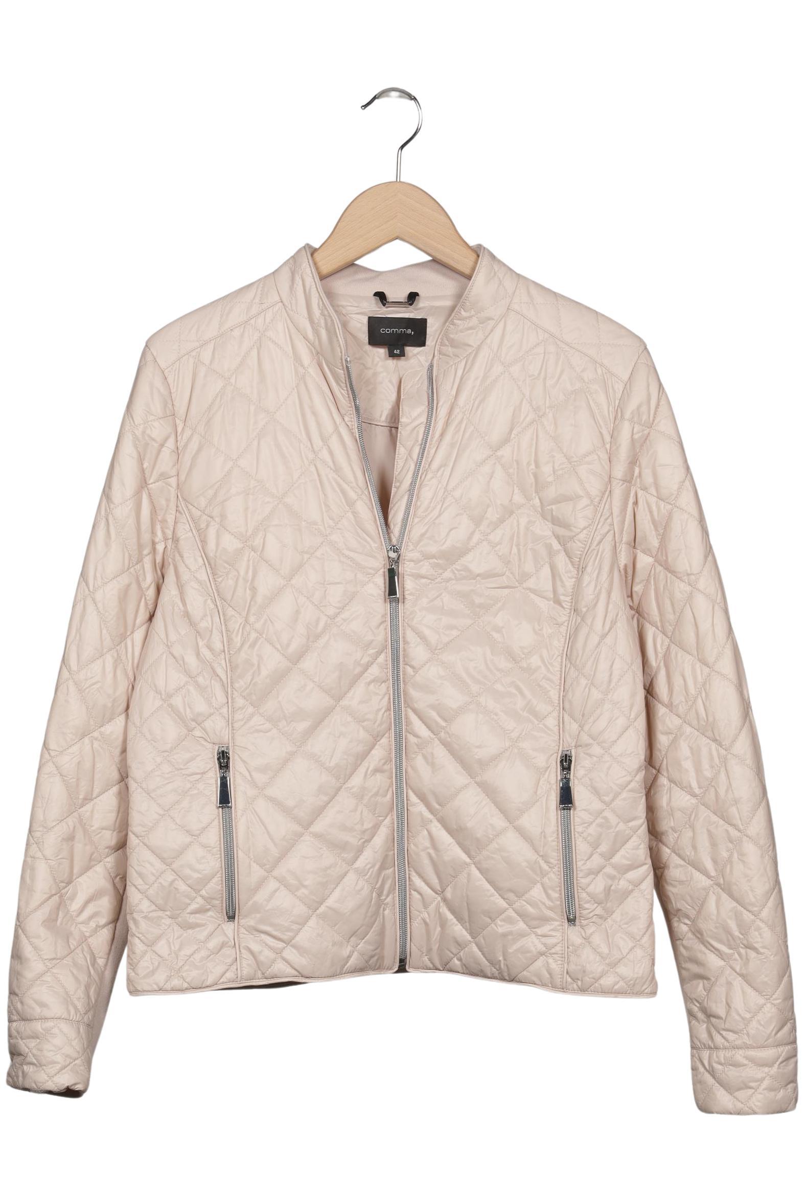 

Comma Damen Jacke, beige, Gr. 42
