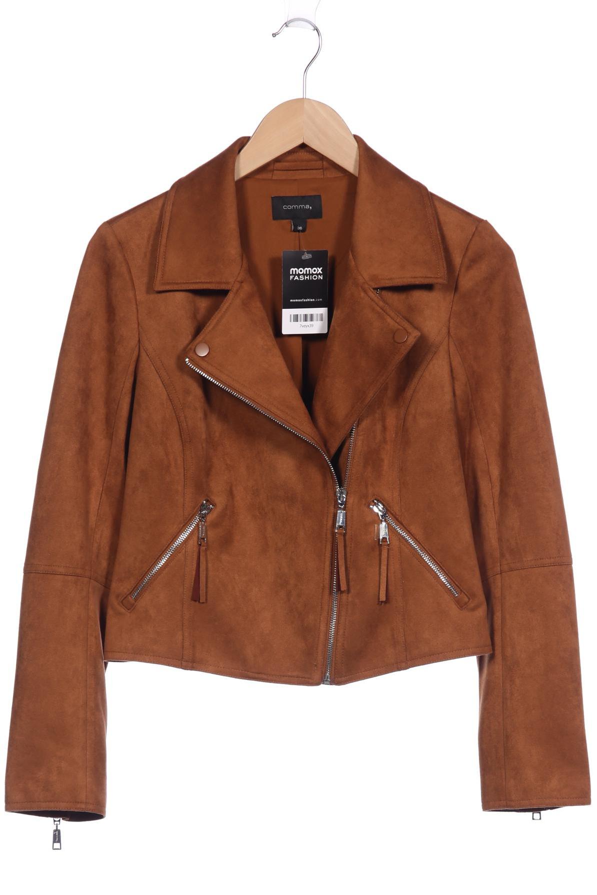 

Comma Damen Jacke, braun, Gr. 36