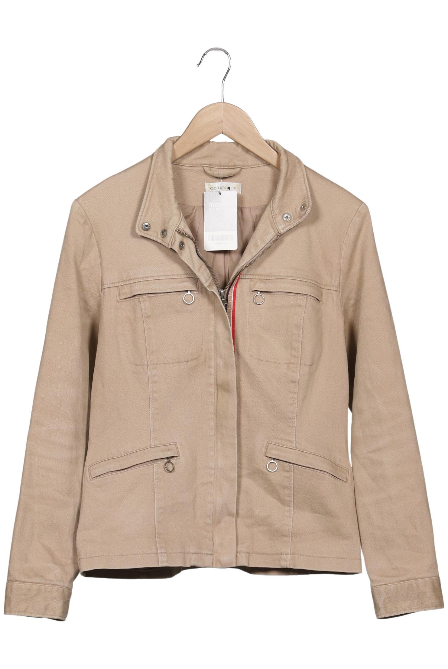 

Comma Damen Jacke, beige, Gr. 38