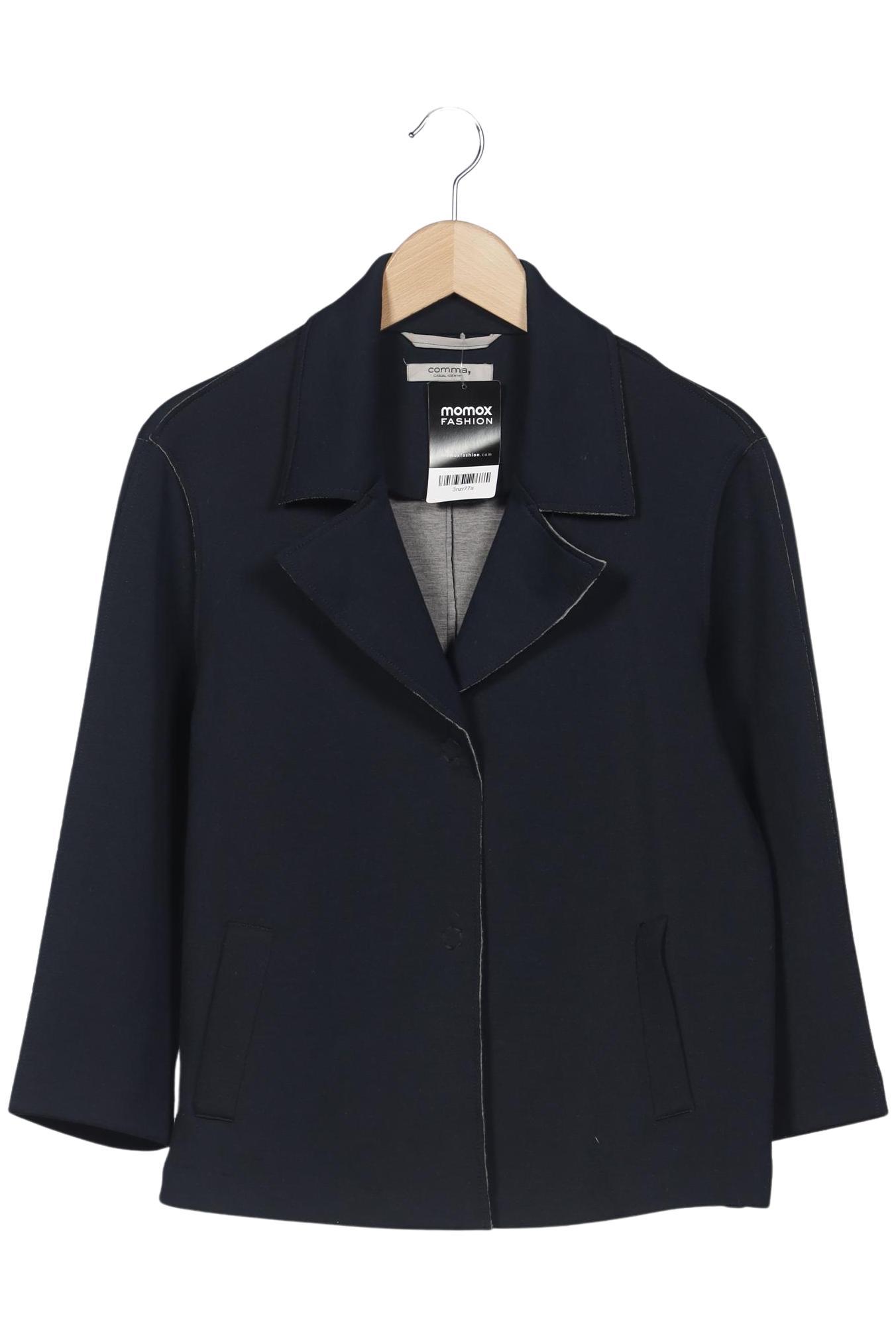 

Comma Damen Jacke, marineblau, Gr. 38