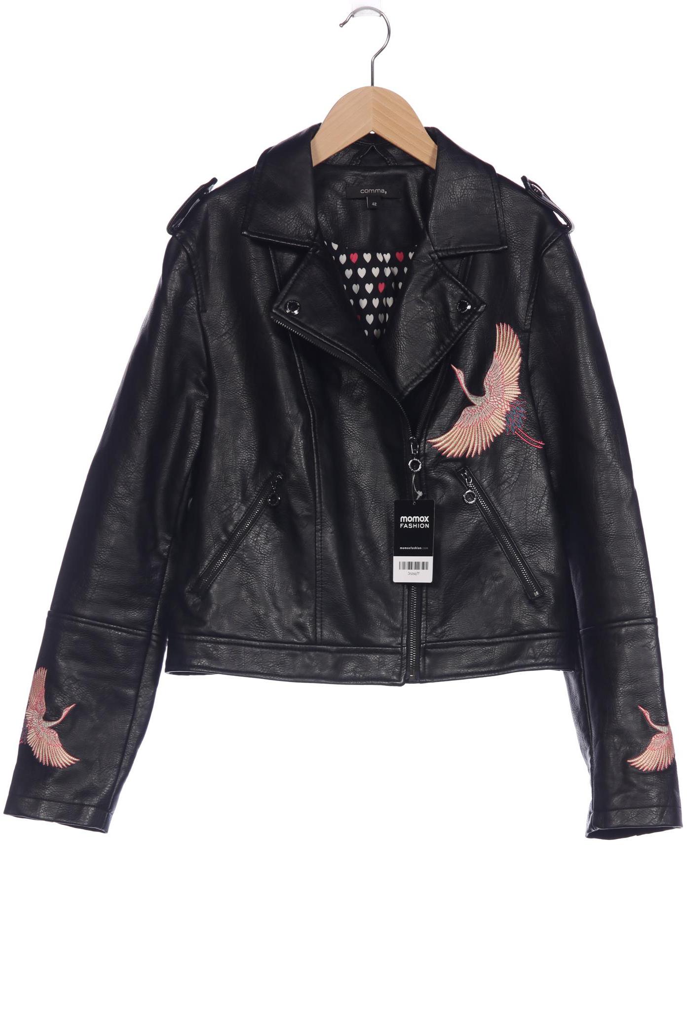 

Comma Damen Jacke, schwarz, Gr. 42