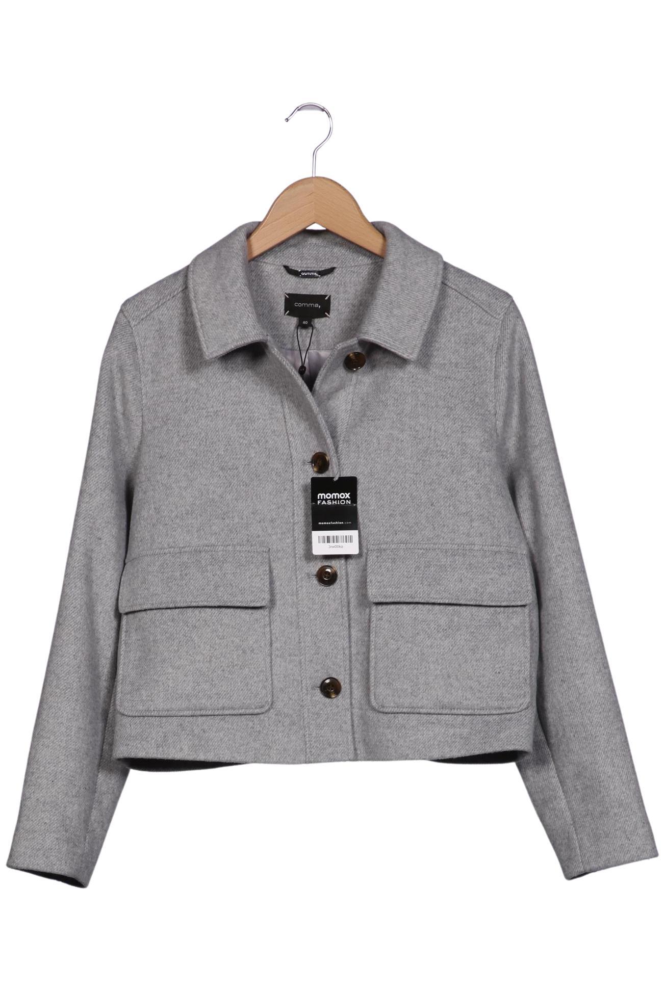 

Comma Damen Jacke, grau, Gr. 40