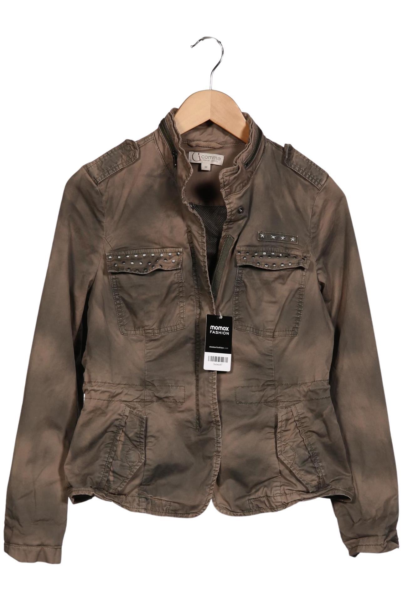 

Comma Damen Jacke, grün, Gr. 38