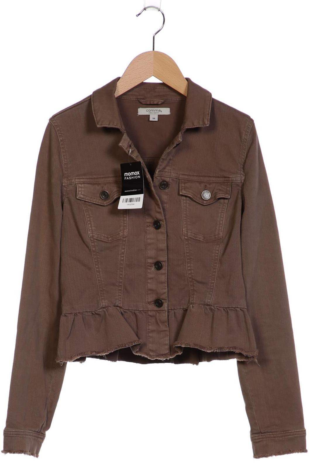 

Comma Damen Jacke, braun, Gr. 34