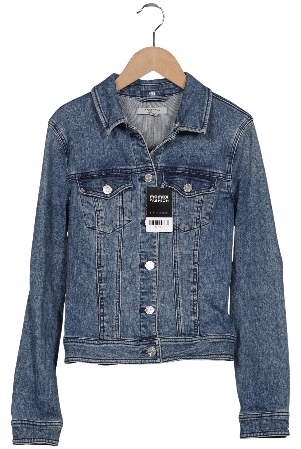 

Comma Damen Jacke, blau, Gr. 34