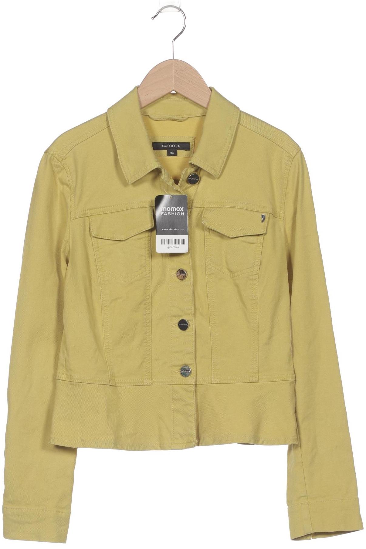 

Comma Damen Jacke, gelb, Gr. 34