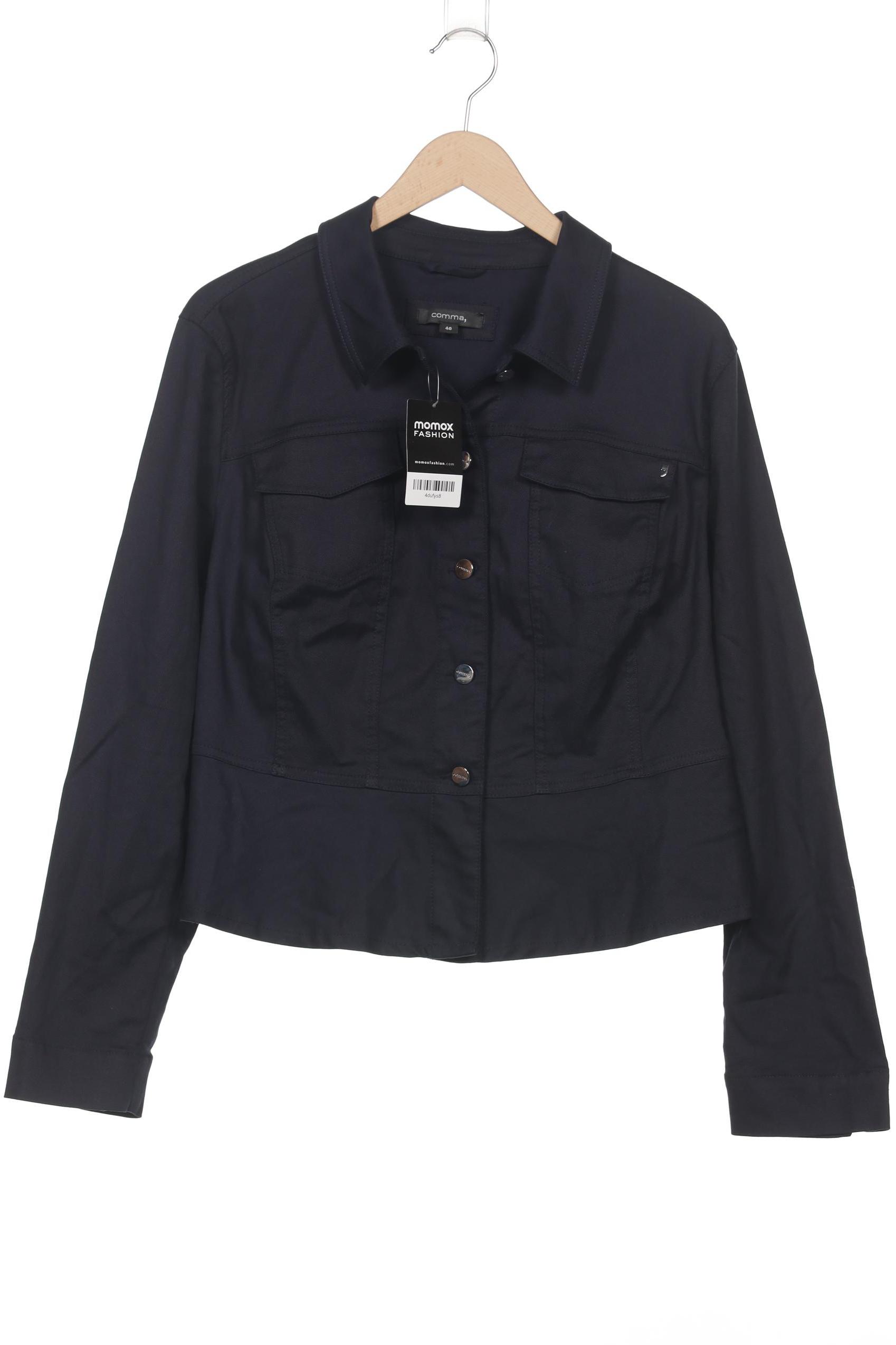 

Comma Damen Jacke, marineblau, Gr. 46