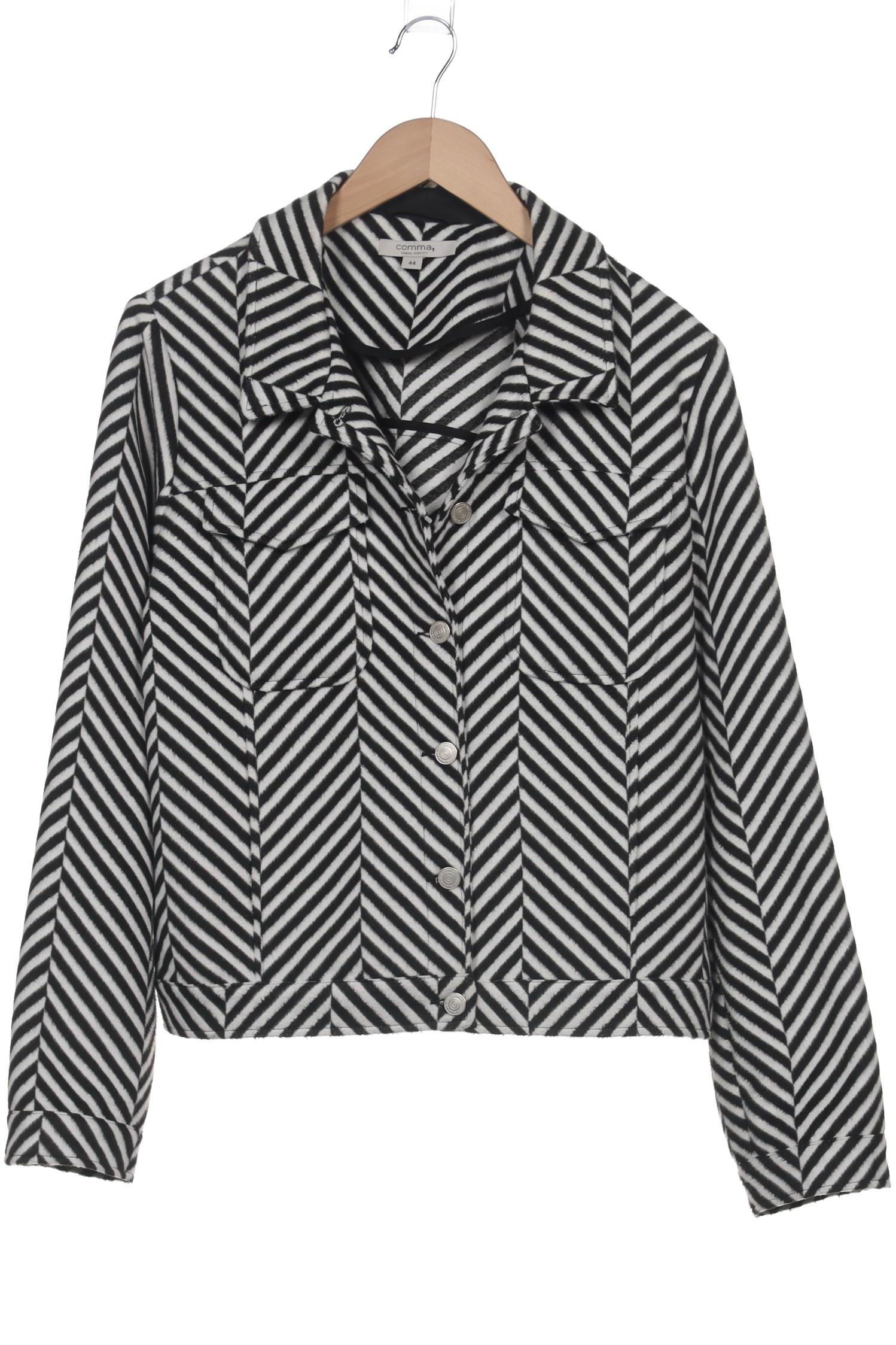 

Comma Damen Jacke, schwarz, Gr. 44