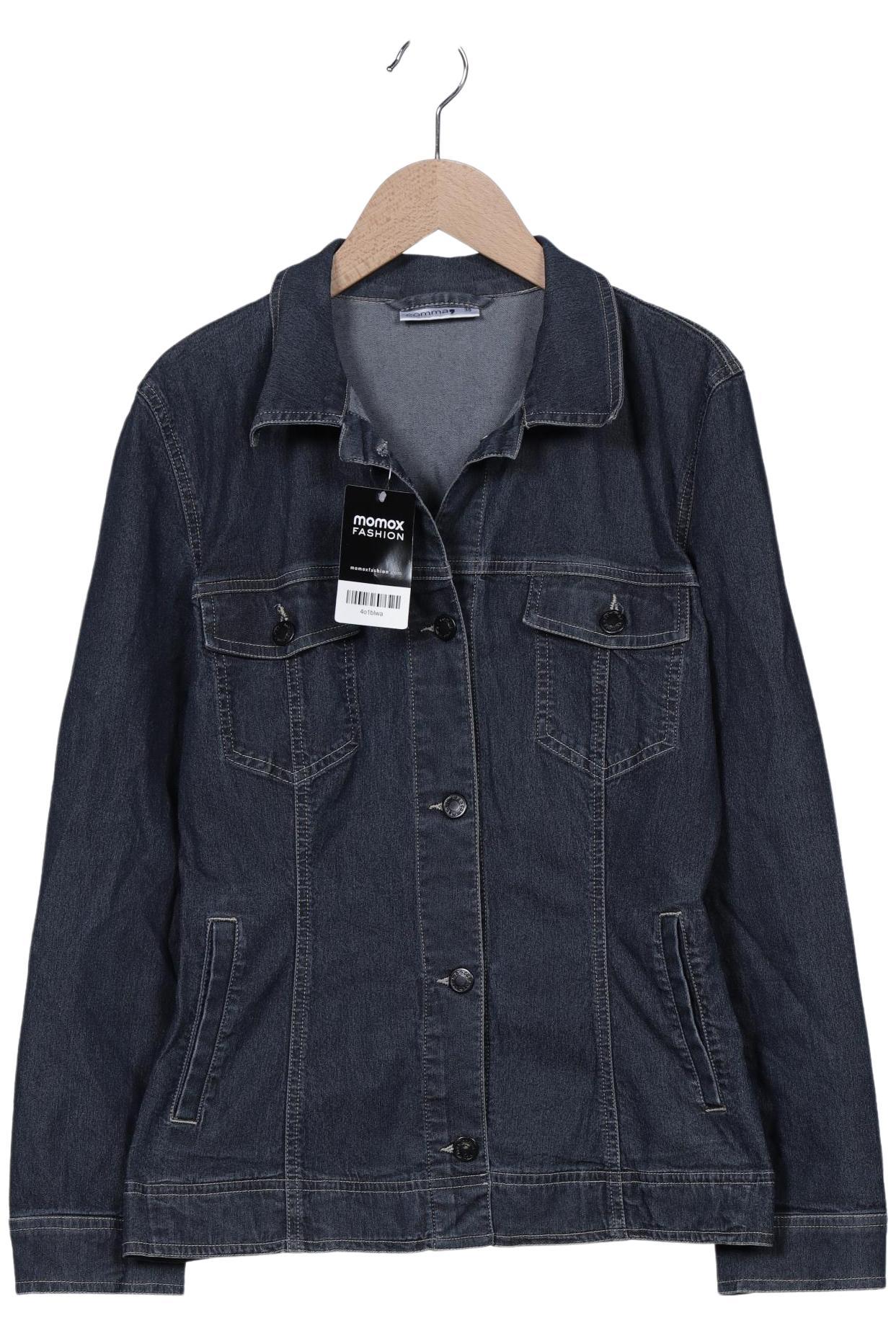 

Comma Damen Jacke, marineblau, Gr. 36
